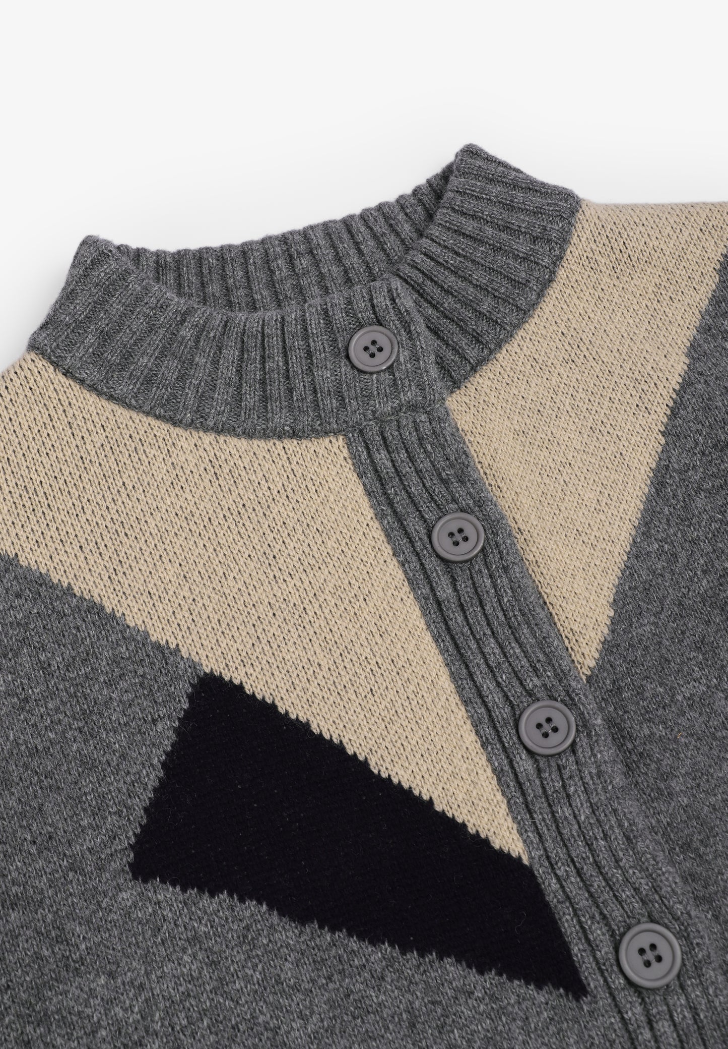 THE TINY BIG SISTER | CARDIGAN BELEN GEOMÉTRICO