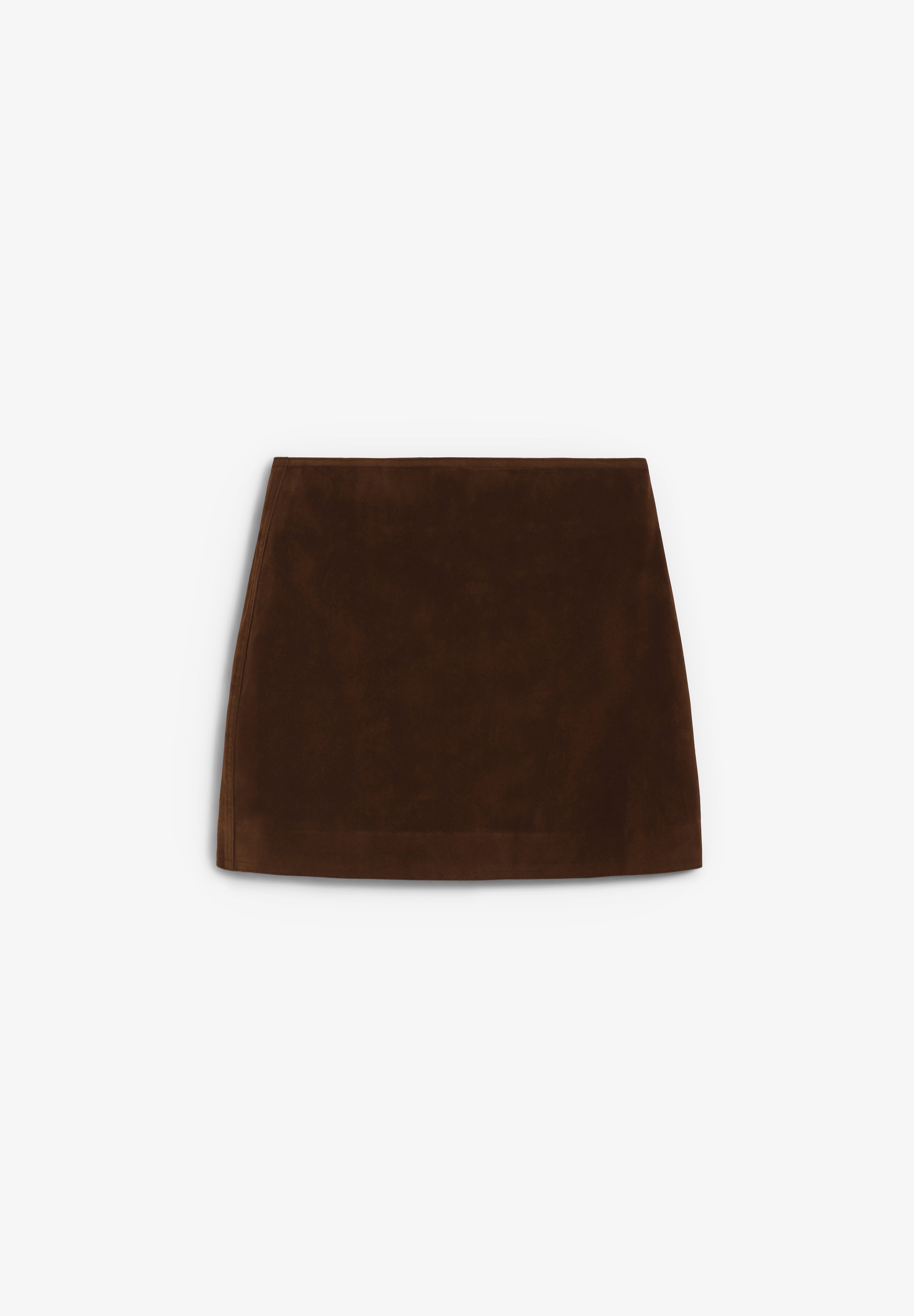 THE TINY BIG SISTER | FALDA FAKE SUEDE