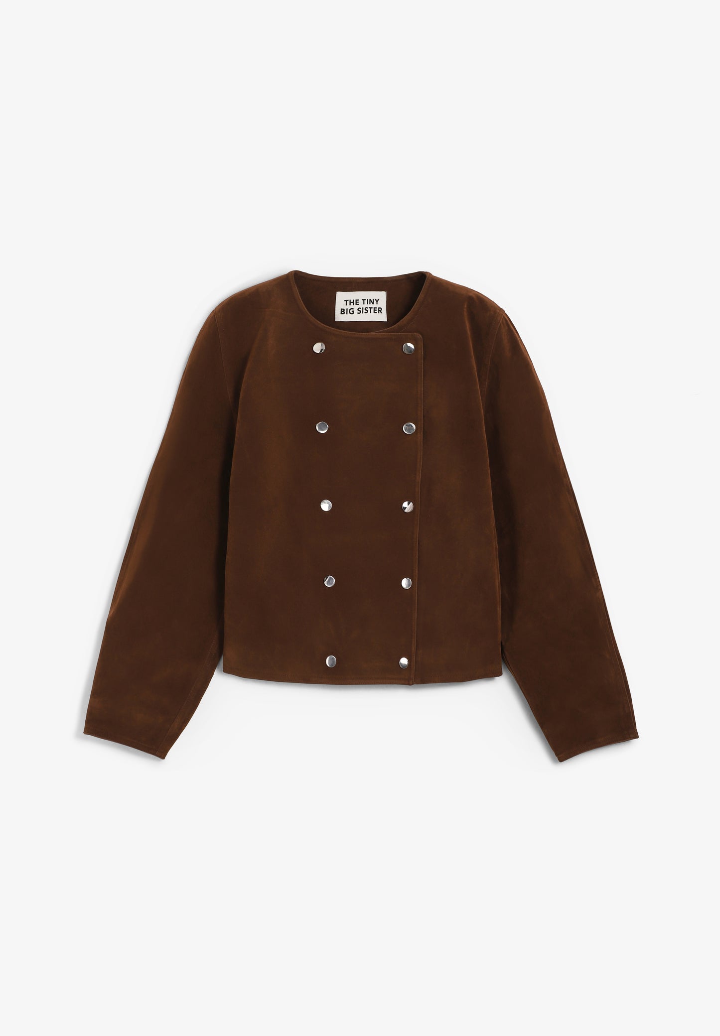 THE TINY BIG SISTER | CHAQUETA BUTTONED FAKE SUEDE