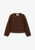 THE TINY BIG SISTER | CHAQUETA BUTTONED FAKE SUEDE