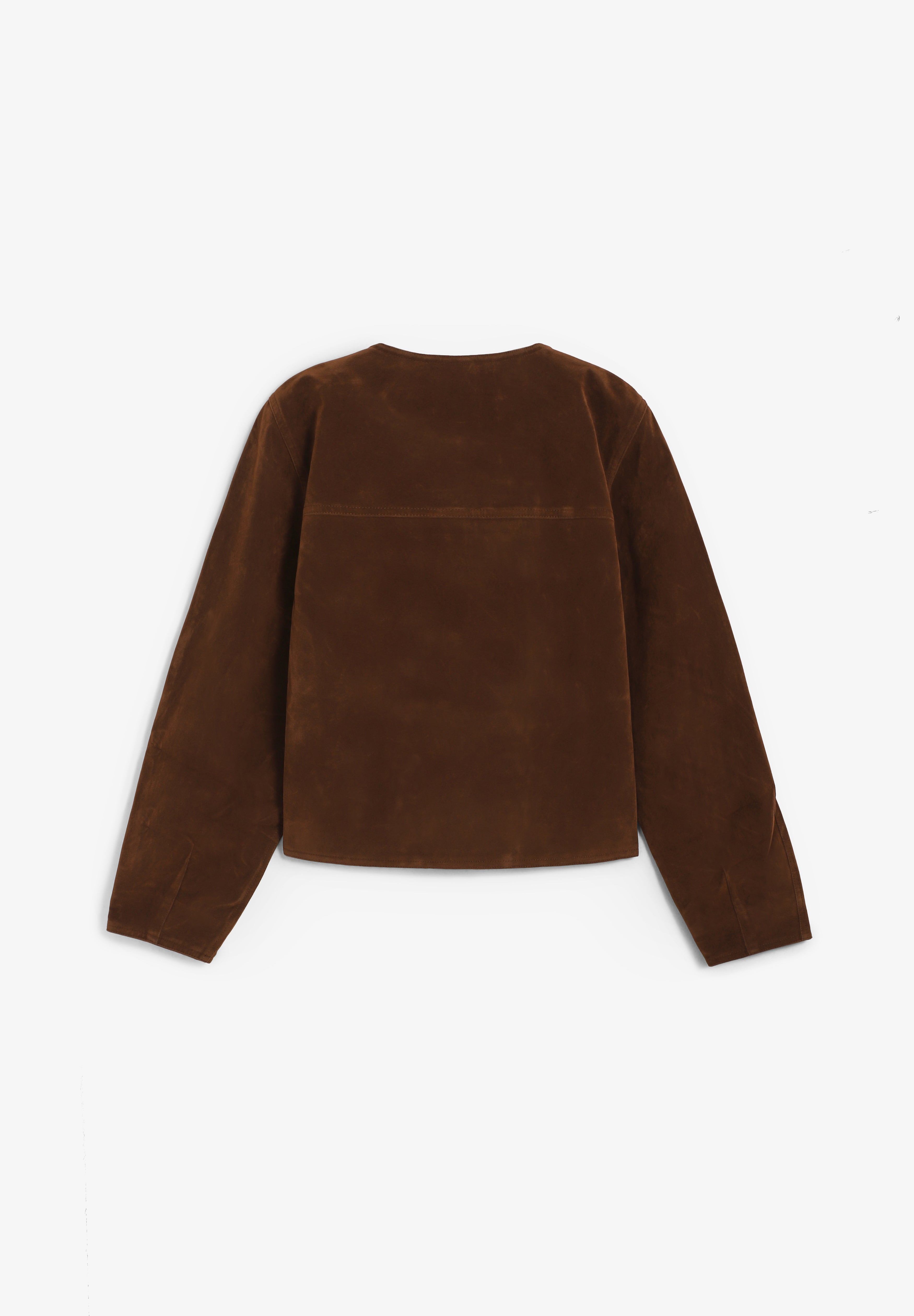 THE TINY BIG SISTER | CHAQUETA CON BOTONES EFECTO ANTE