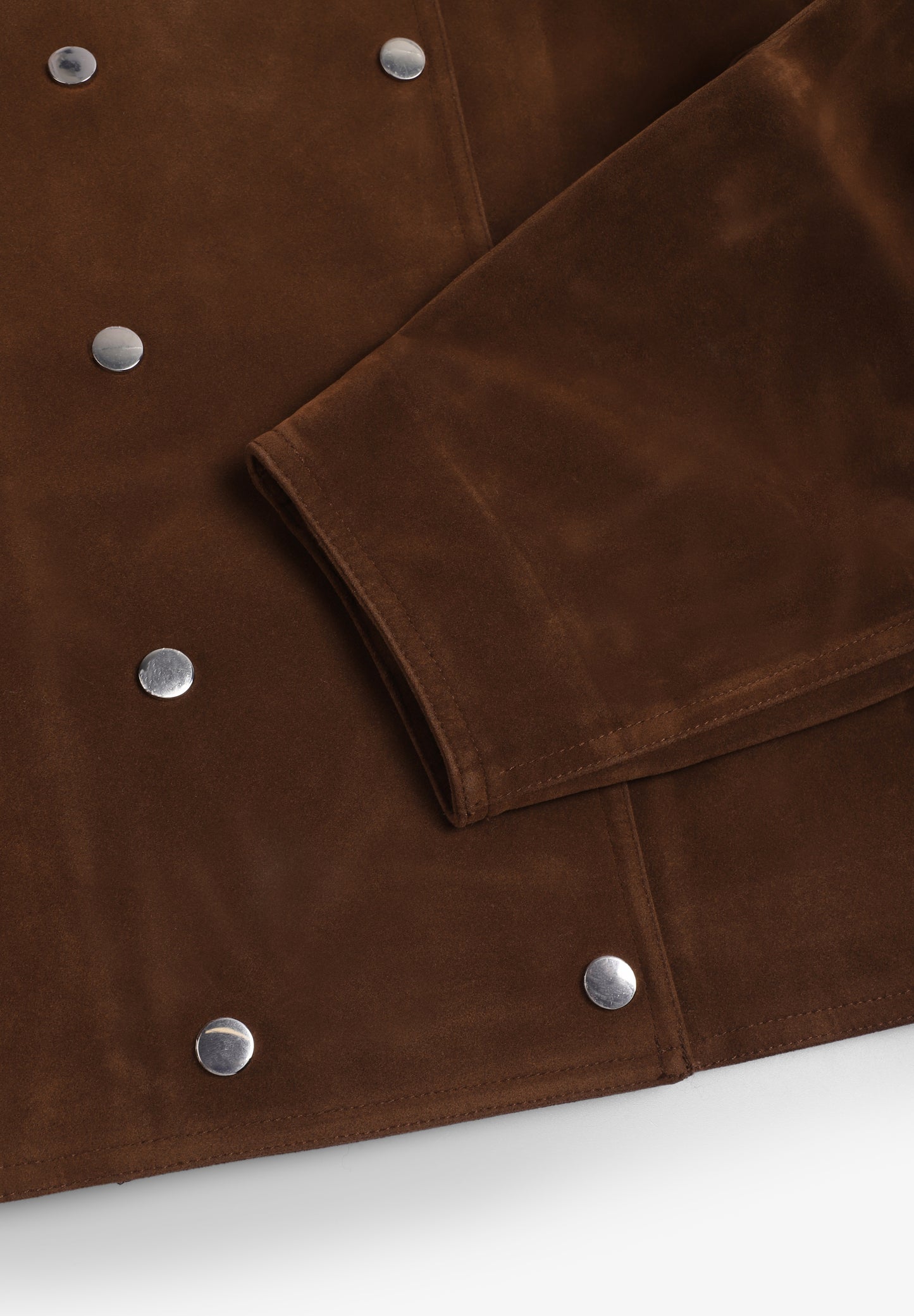 THE TINY BIG SISTER | CHAQUETA BUTTONED FAKE SUEDE