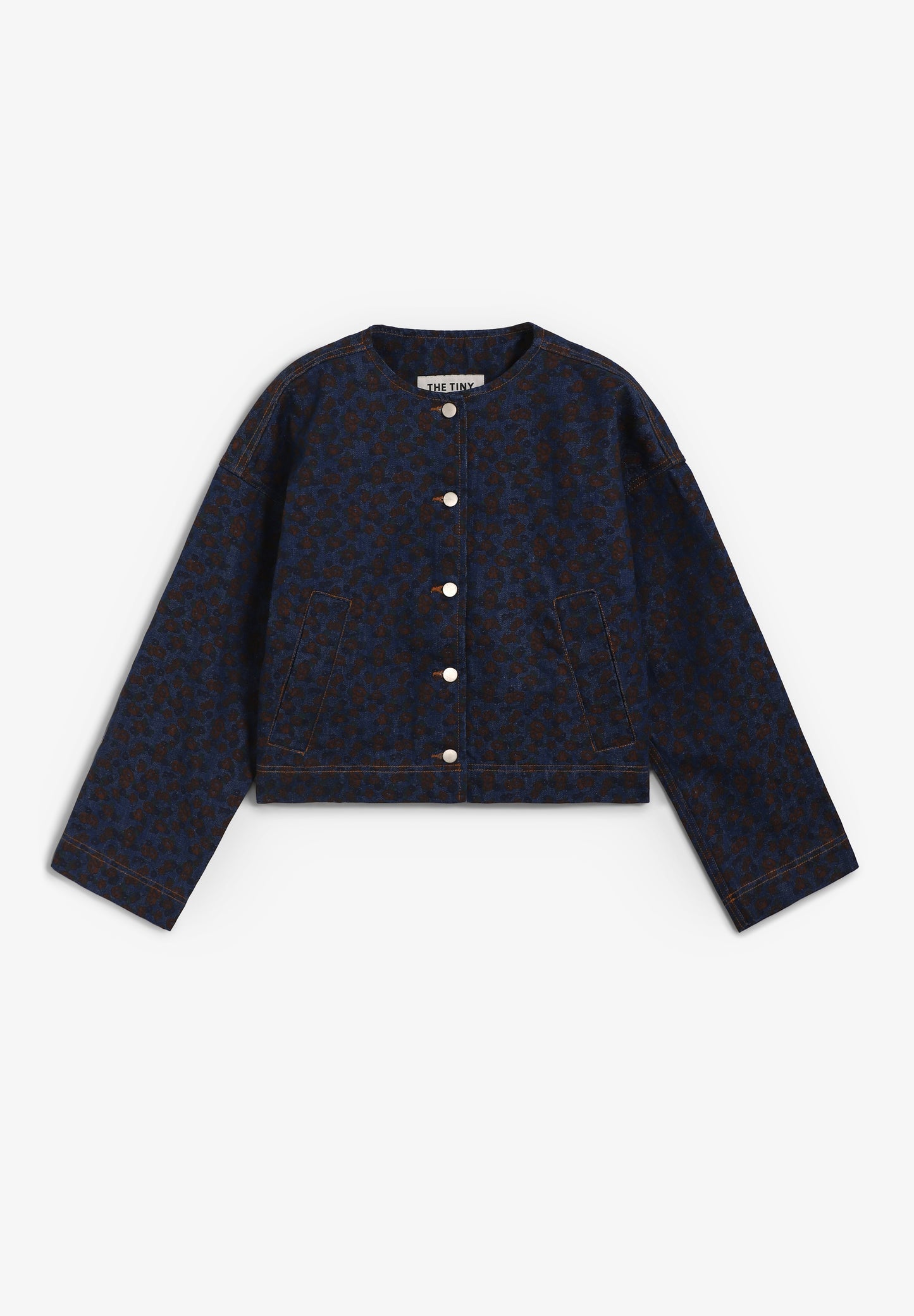 THE TINY BIG SISTER | CHAQUETA FLOWERS CROPPED