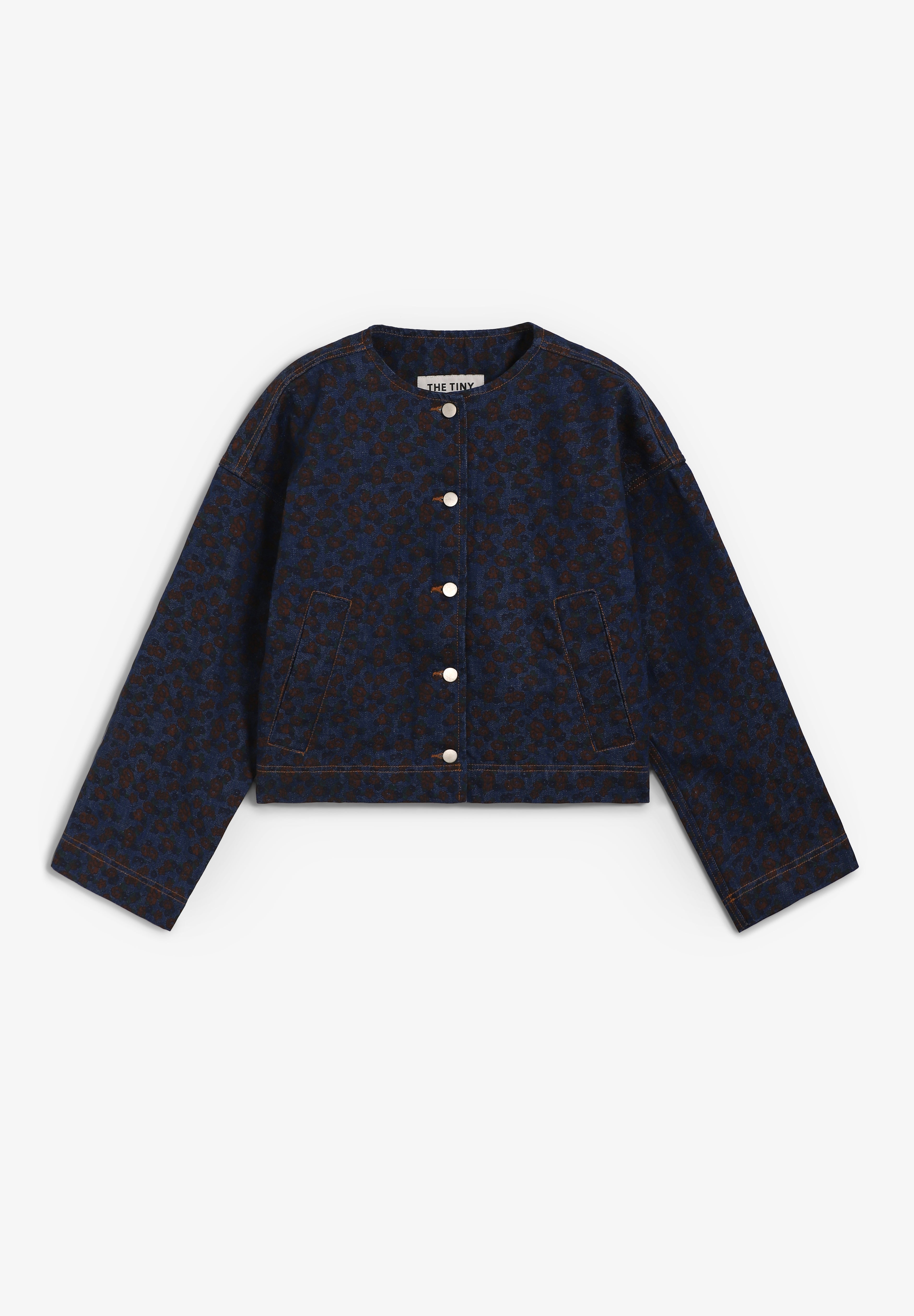 THE TINY BIG SISTER | CHAQUETA FLOWERS CROPPED