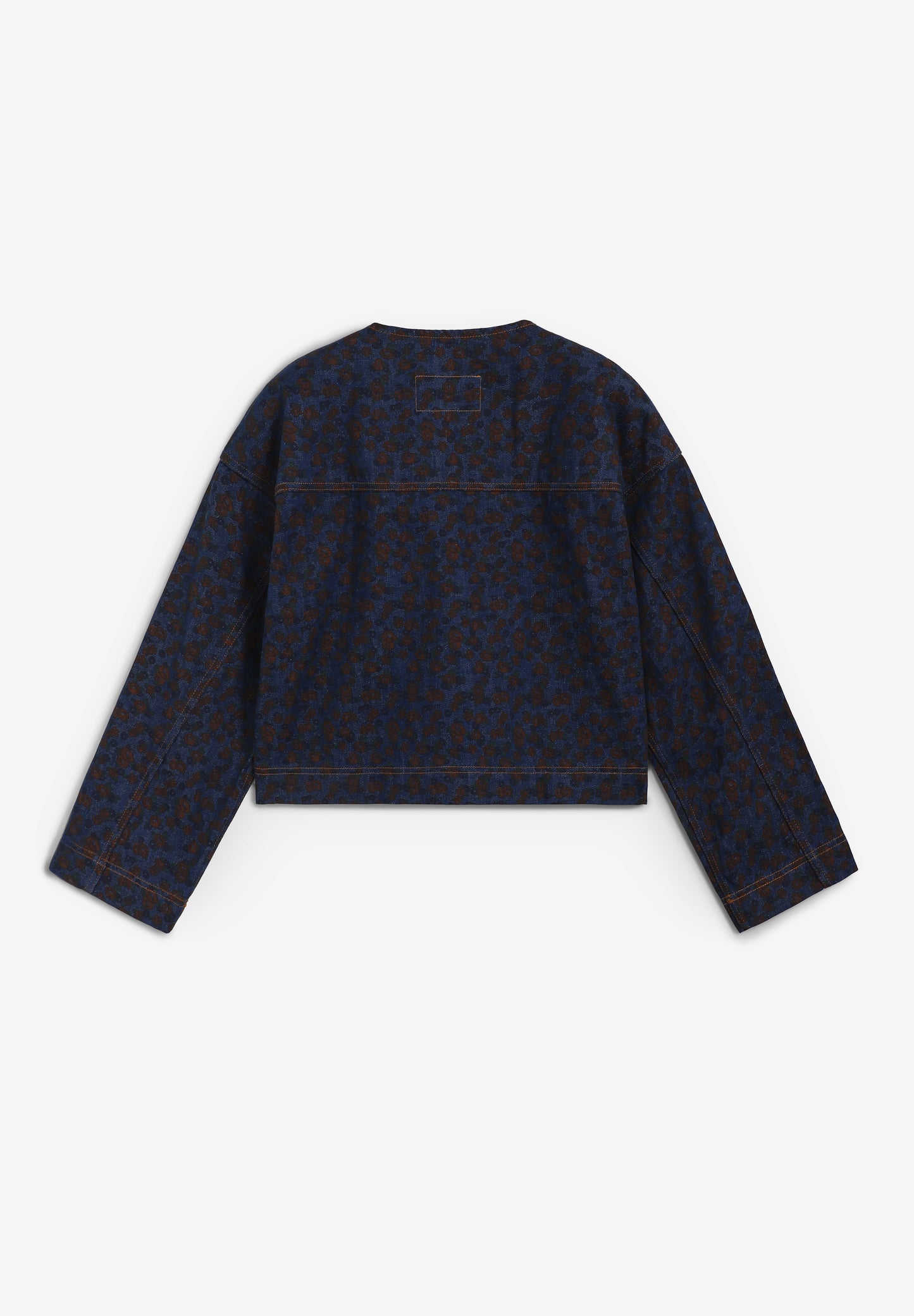 THE TINY BIG SISTER | CHAQUETA FLOWERS CROPPED