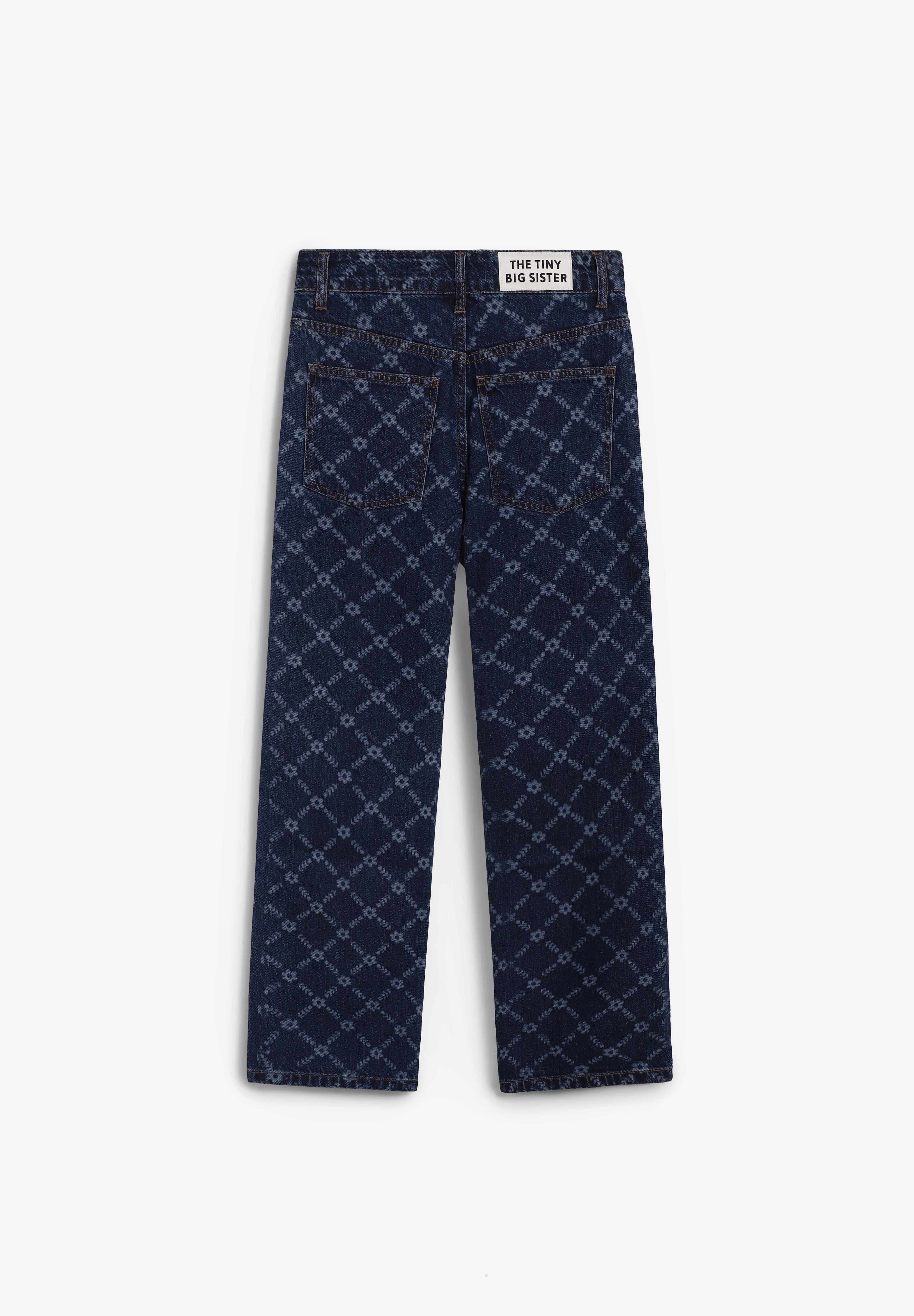THE TINY BIG SISTER | VAQUEROS FLOWERS GRID MARU