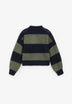 THE TINY BIG SISTER | CARDIGAN OVERSIZED STRIPED