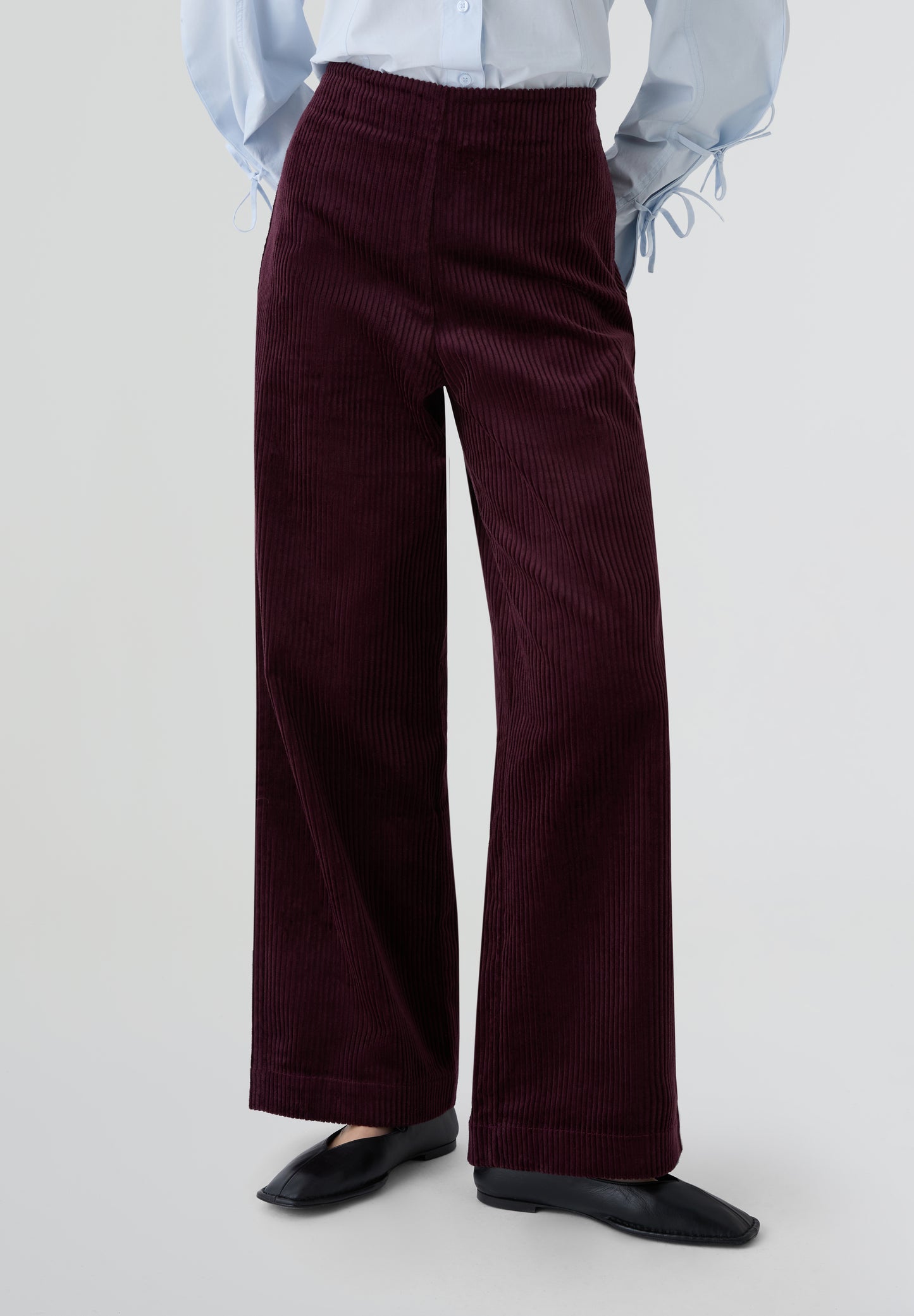 THE TINY BIG SISTER | PANTALONES ANCHOS DE PANA