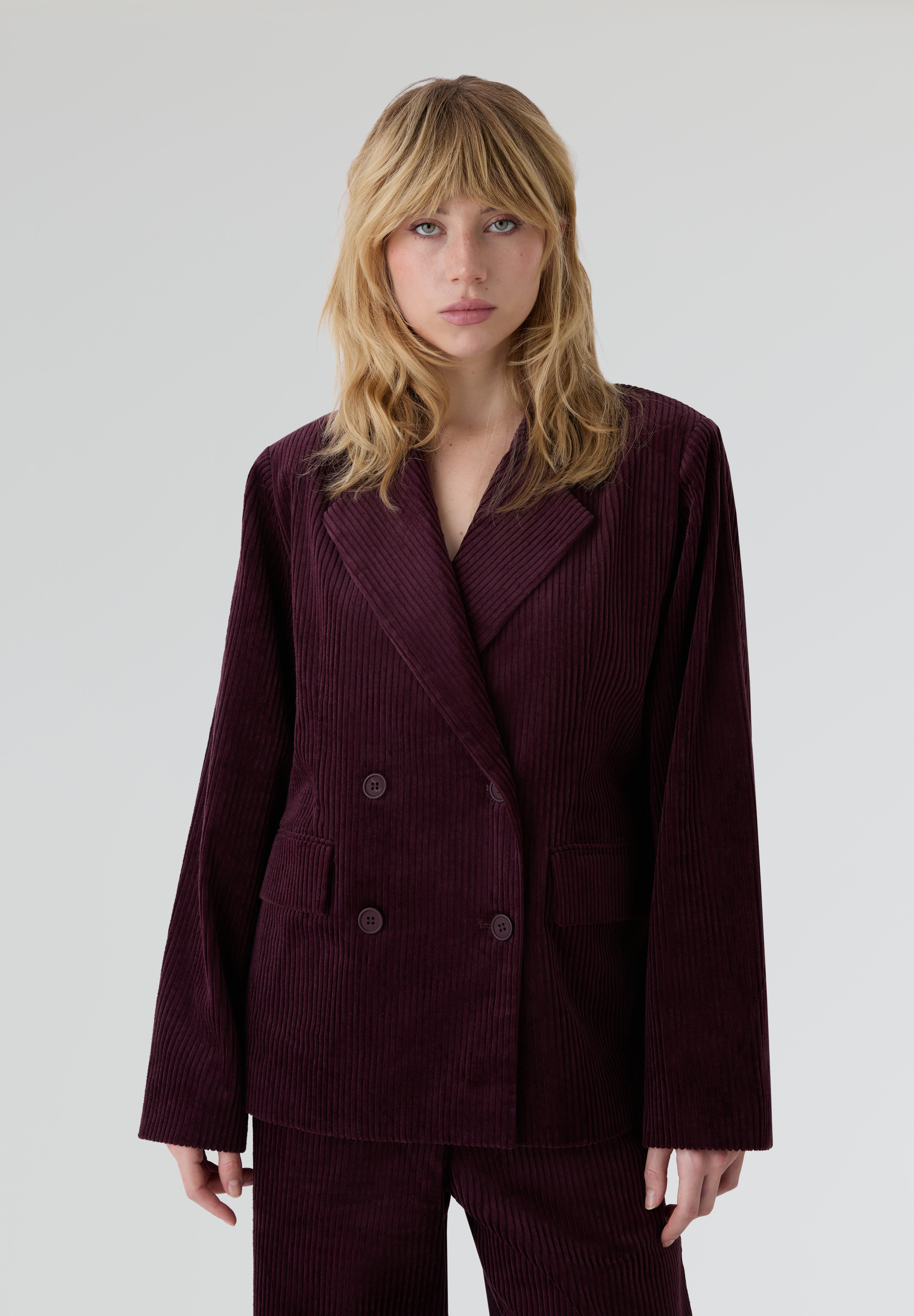 THE TINY BIG SISTER | BLAZER DE PANA