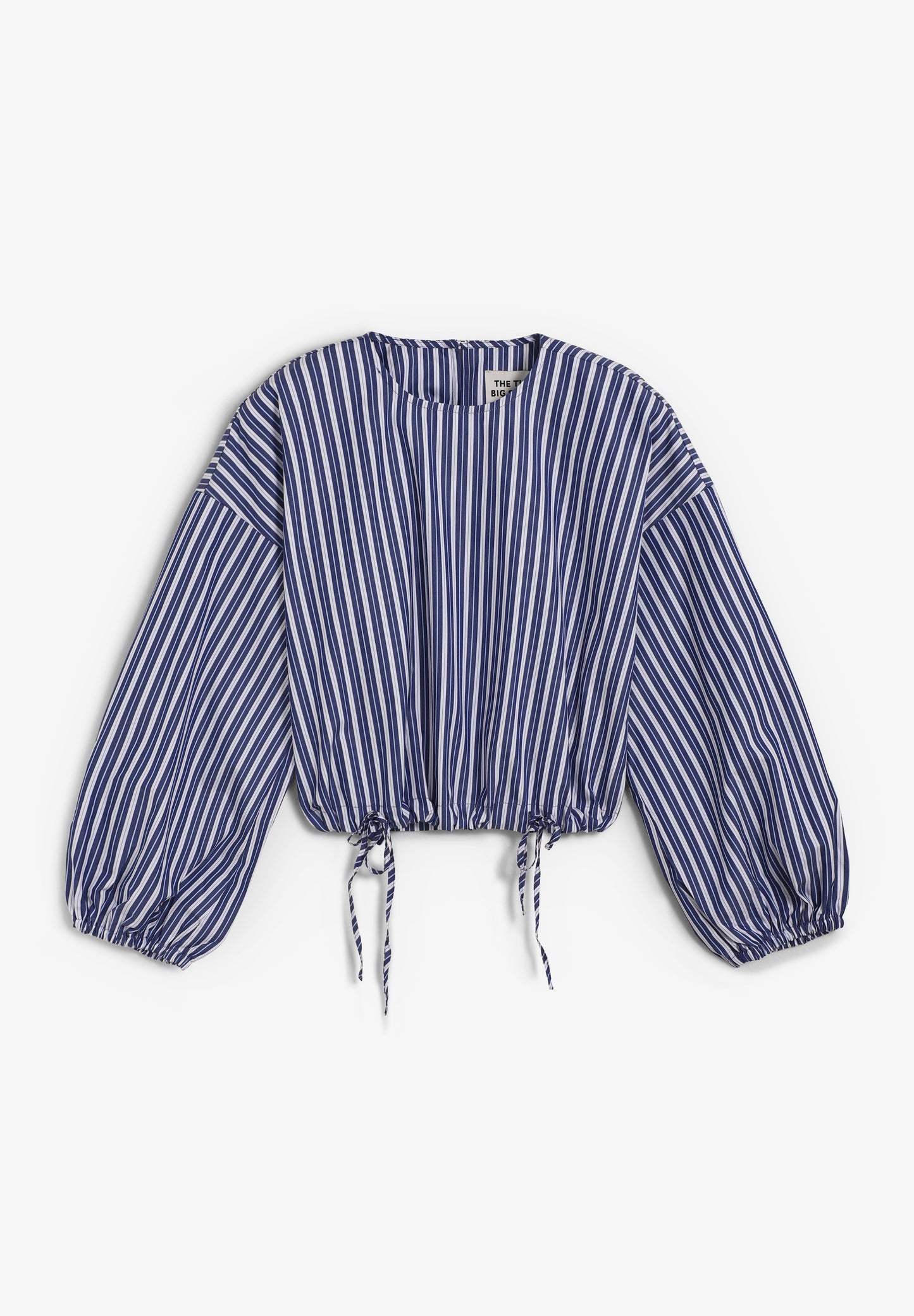 THE TINY BIG SISTER | BLUSA STRIPED PUFF SLEEVES