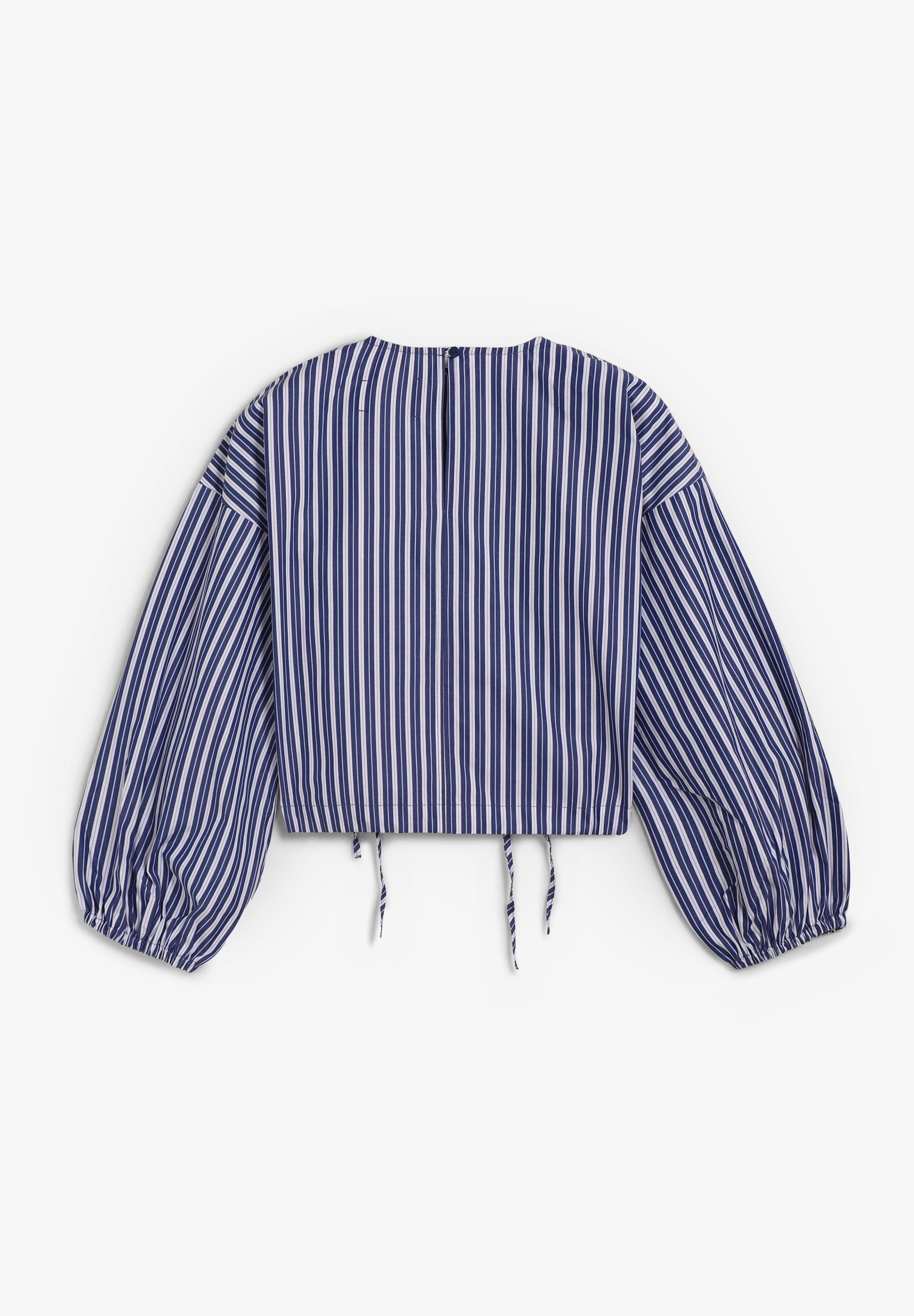 THE TINY BIG SISTER | BLUSA STRIPED PUFF SLEEVES