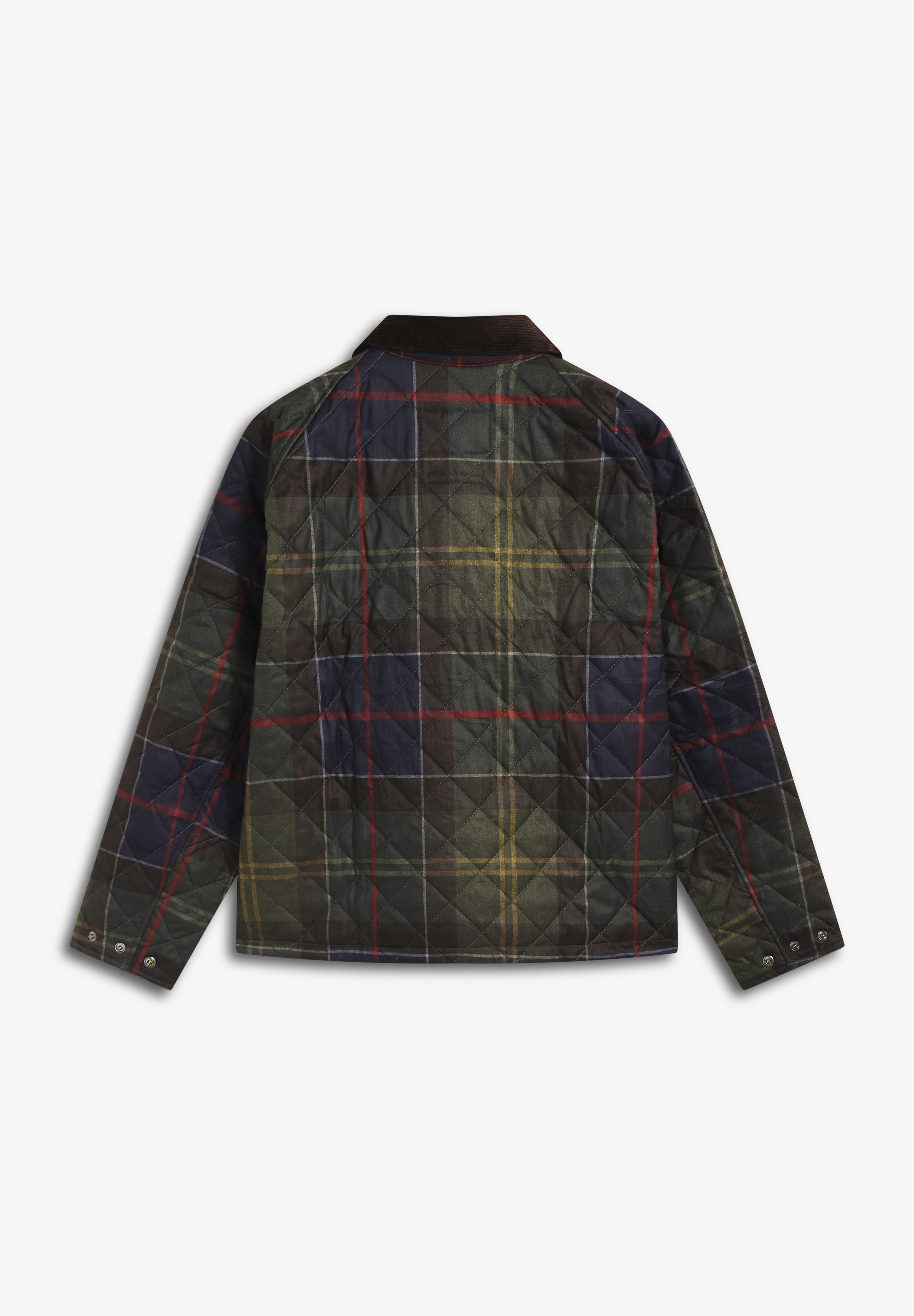 BARBOUR | CHAQUETA ACOLCHADA TARTAN TRANSPORT