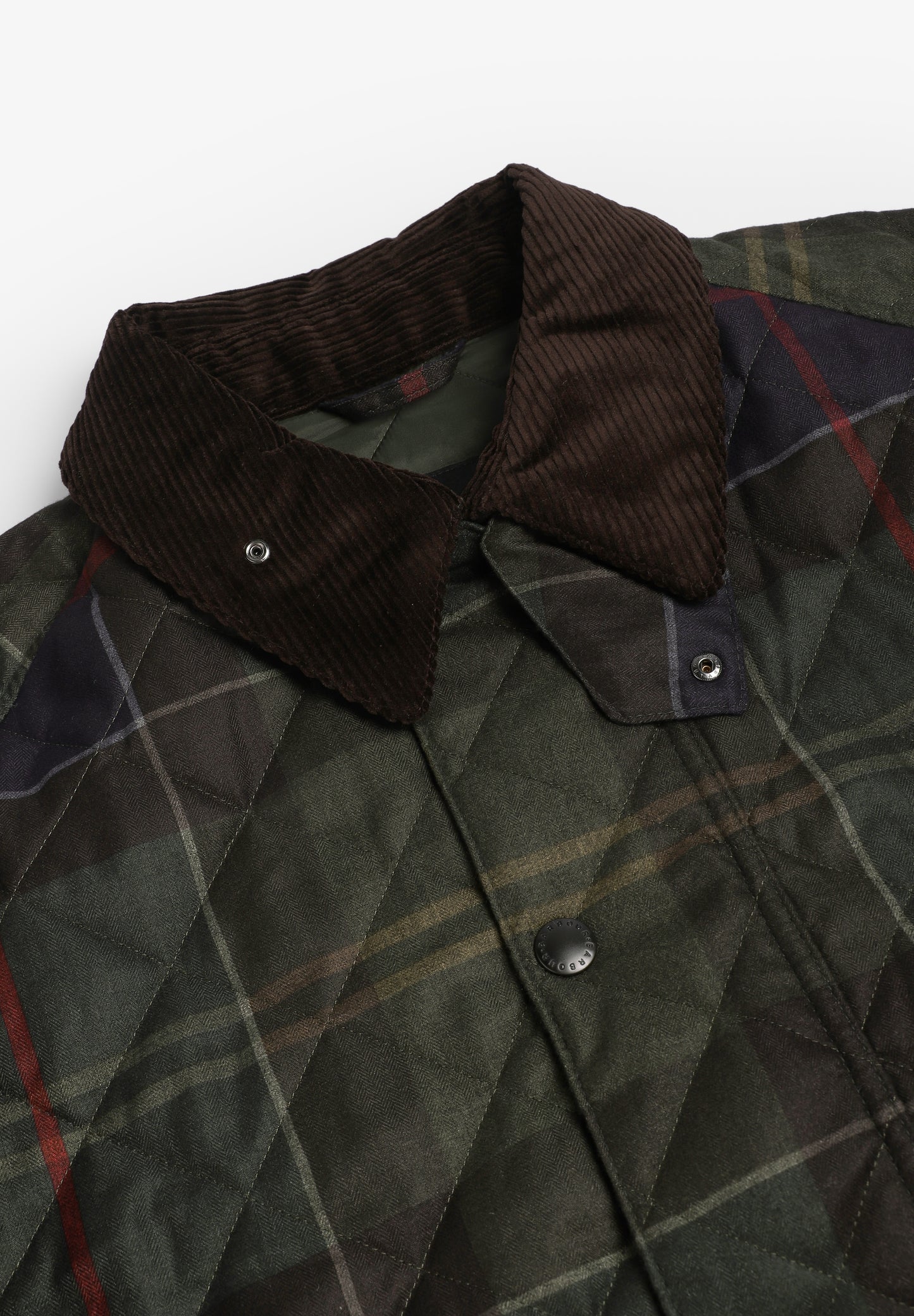 BARBOUR | CHAQUETA ACOLCHADA TARTAN TRANSPORT