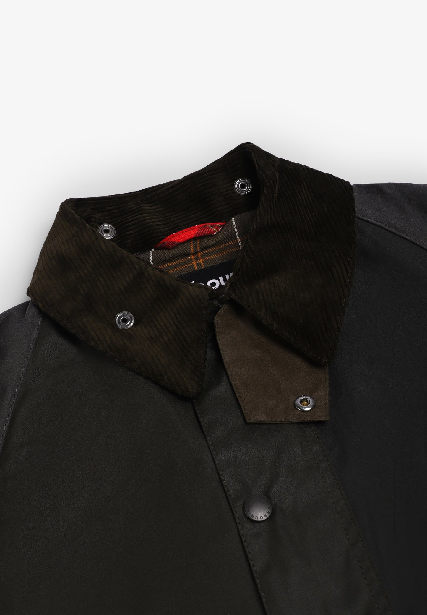 BARBOUR | CHAQUETA ENCERADA BEDALE CON PATCHWORK