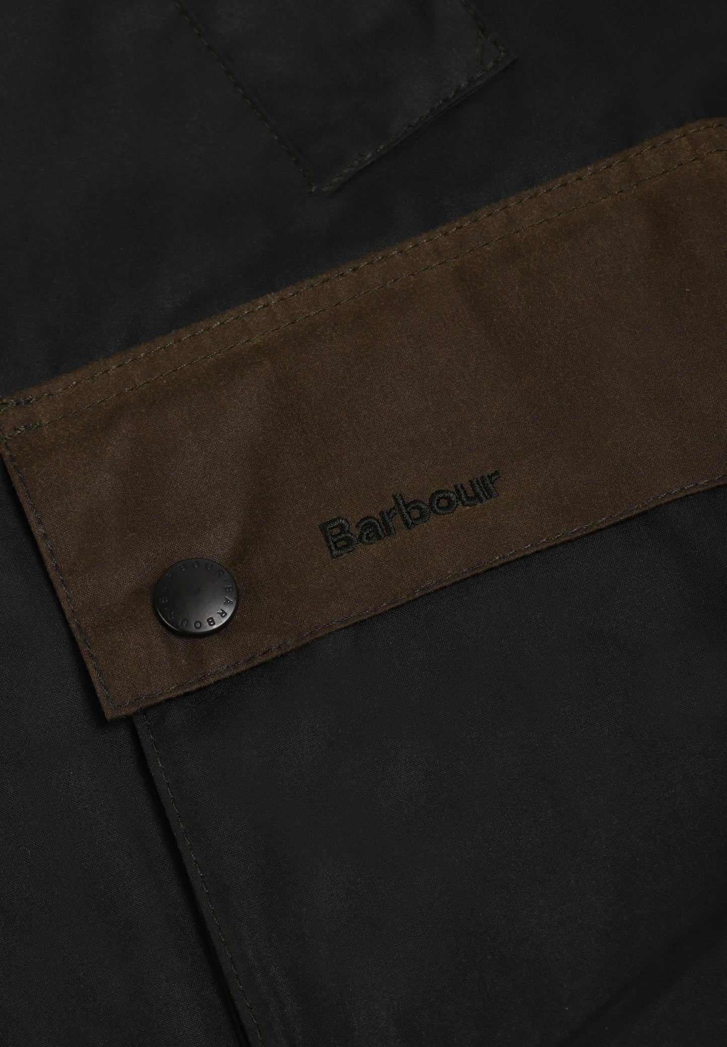 BARBOUR | CHAQUETA ENCERADA BEDALE CON PATCHWORK