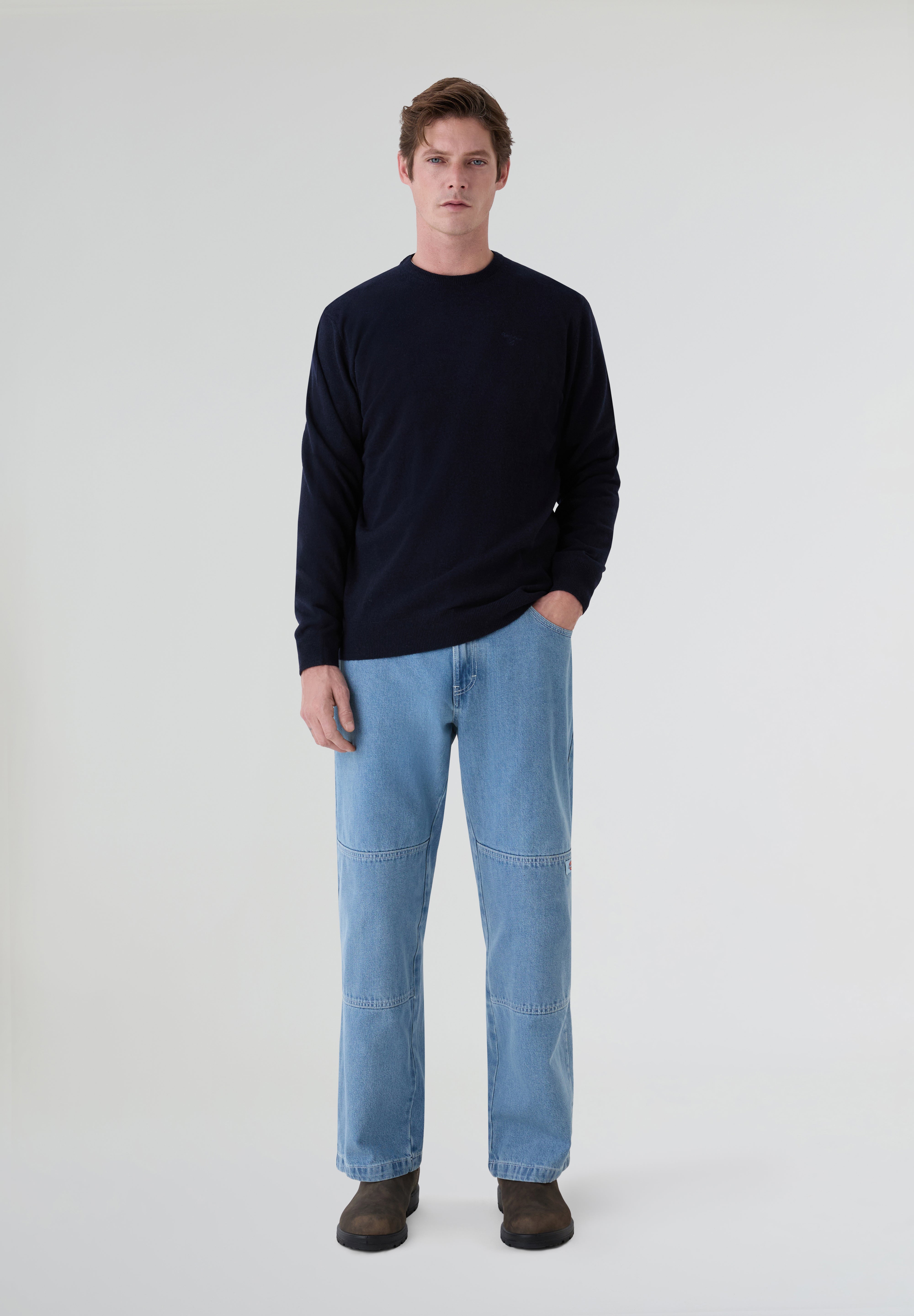 BARBOUR | JERSEY GRANGETOWN CREW NECK