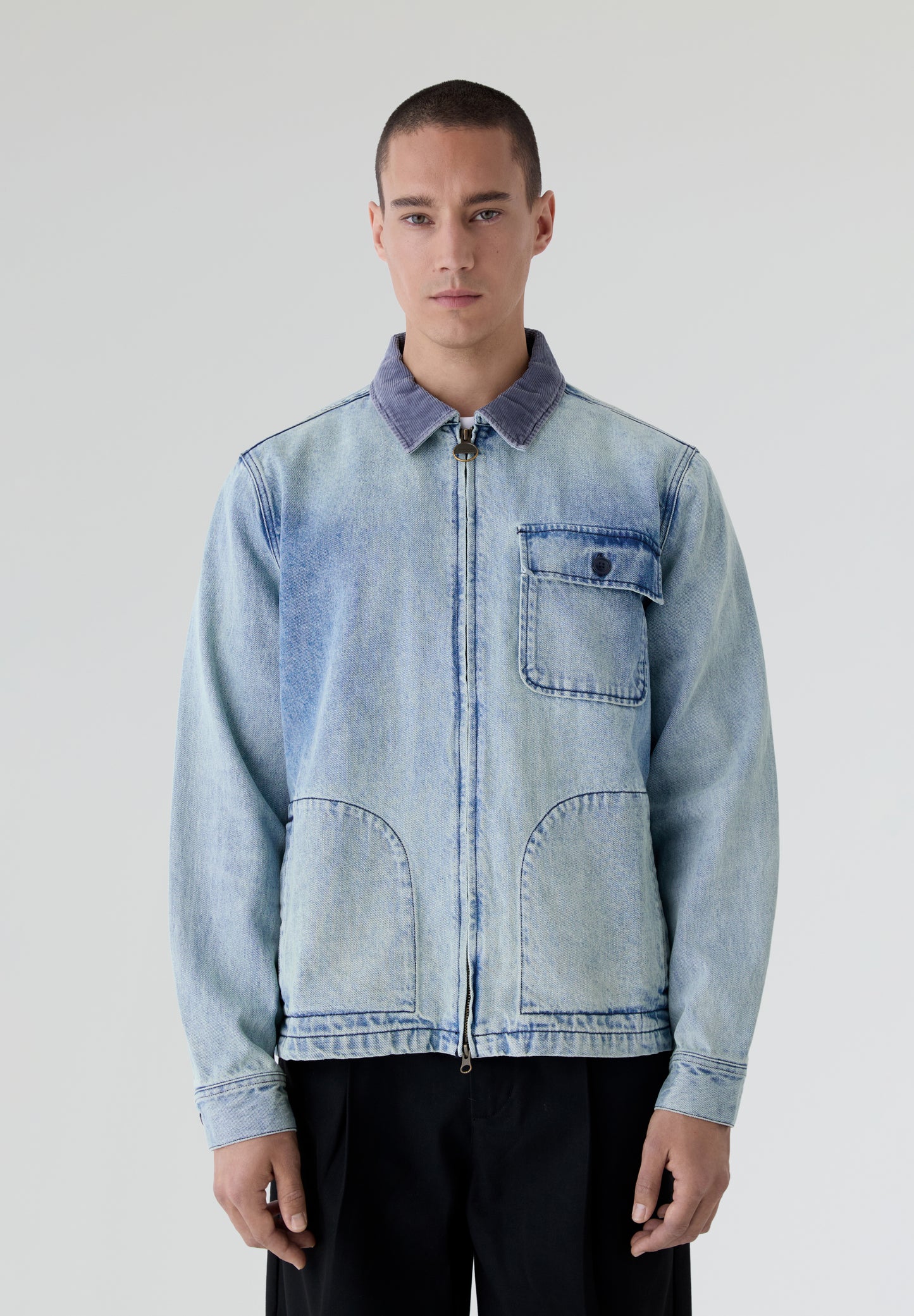 BARBOUR INTERNATIONAL | SOBRECAMISA METEOR WASHED DENIM