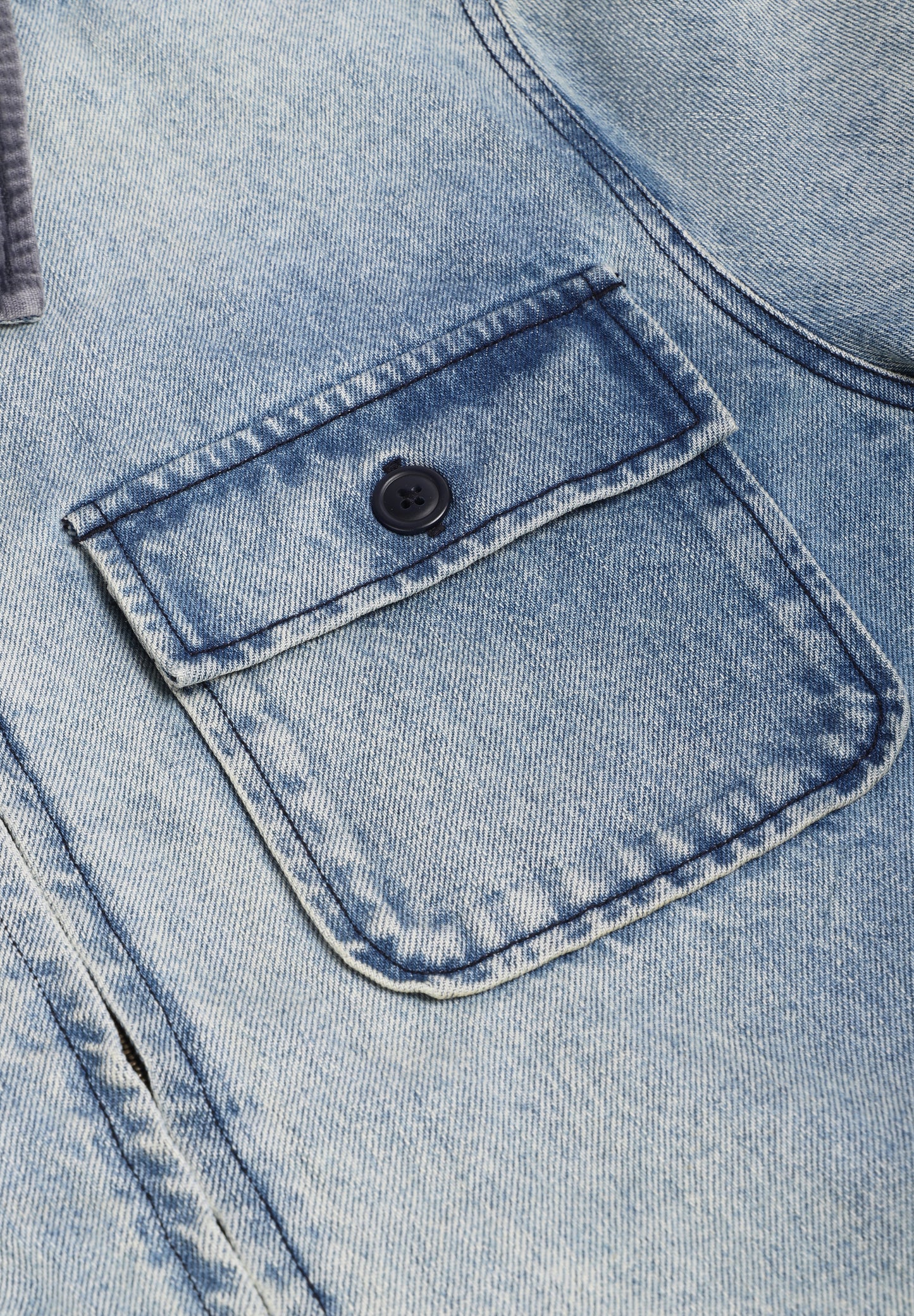 BARBOUR INTERNATIONAL | SOBRECAMISA METEOR WASHED DENIM