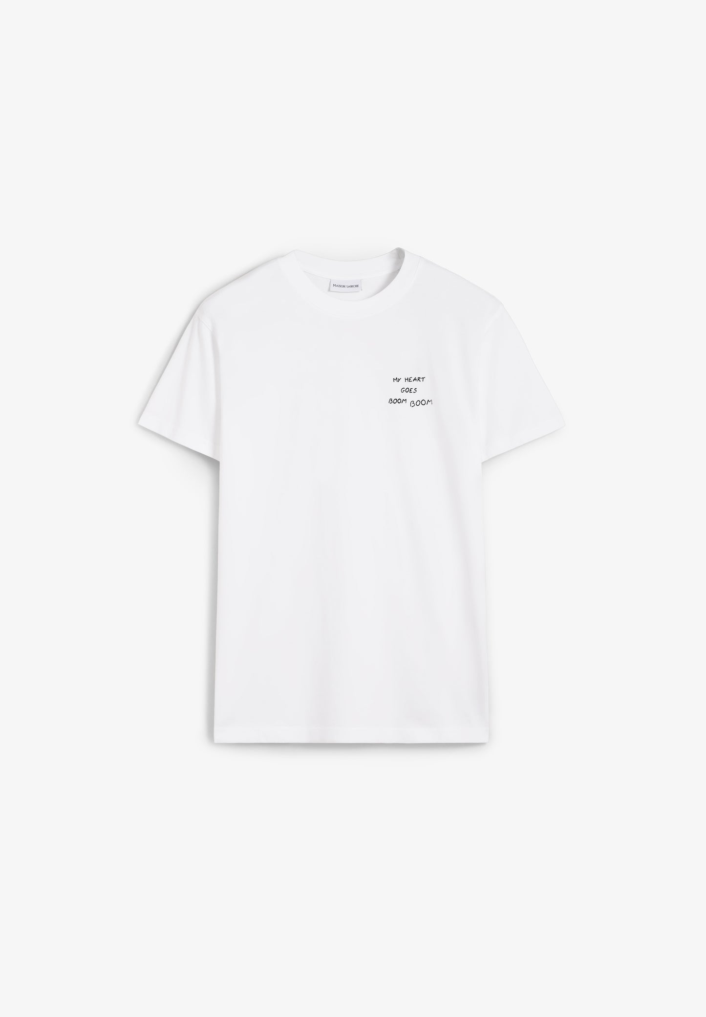 MAISON LABICHE | CAMISETA POPIN MY HEART GOES BOOM /GOTS