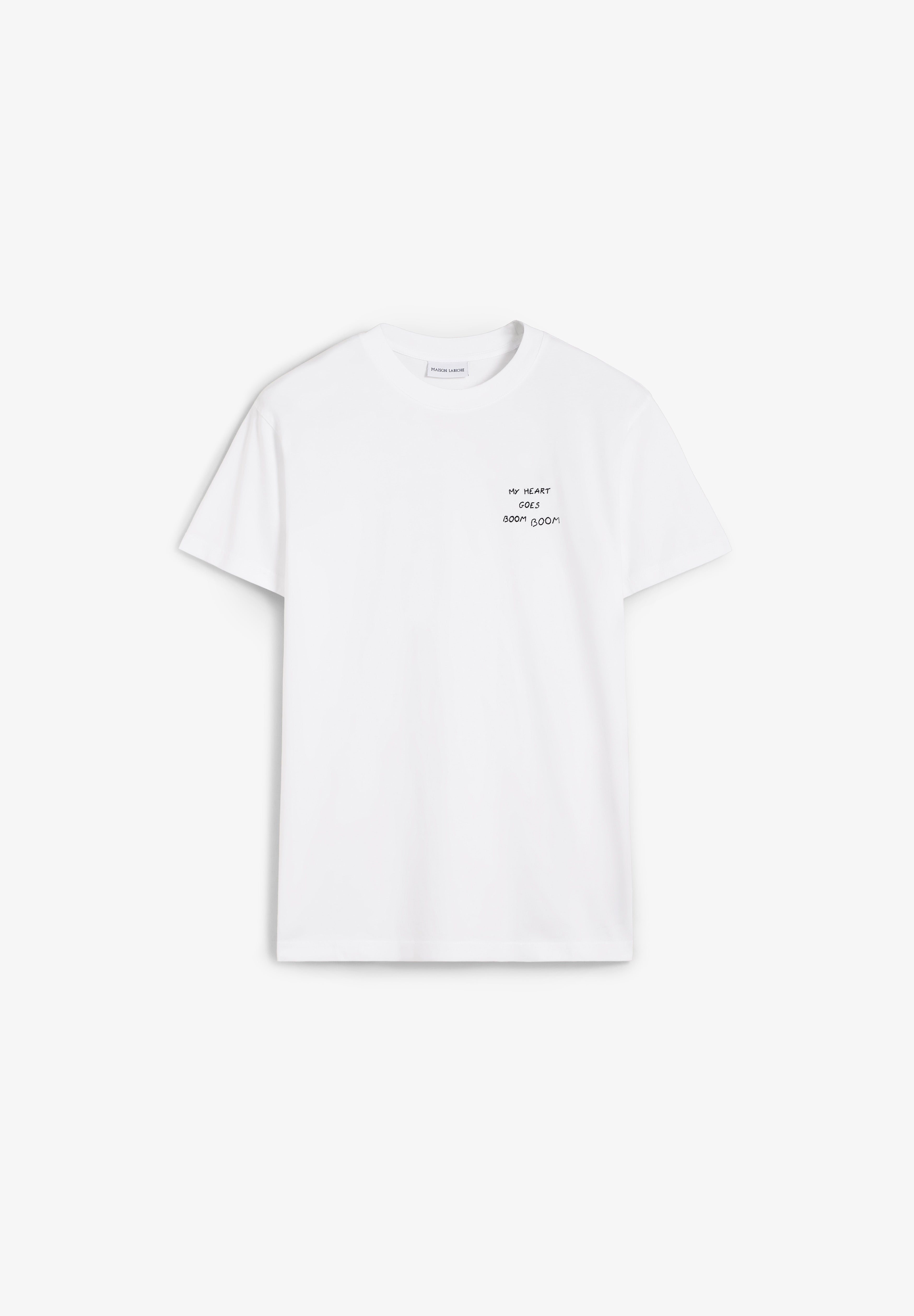 MAISON LABICHE | CAMISETA POPIN MY HEART GOES BOOM /GOTS