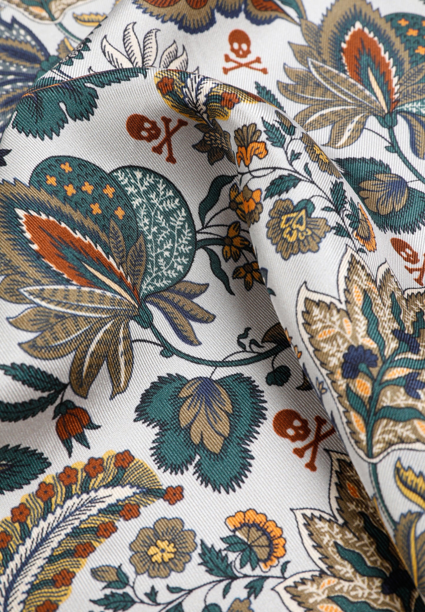 SCSKULL FLOWER POCHETTE