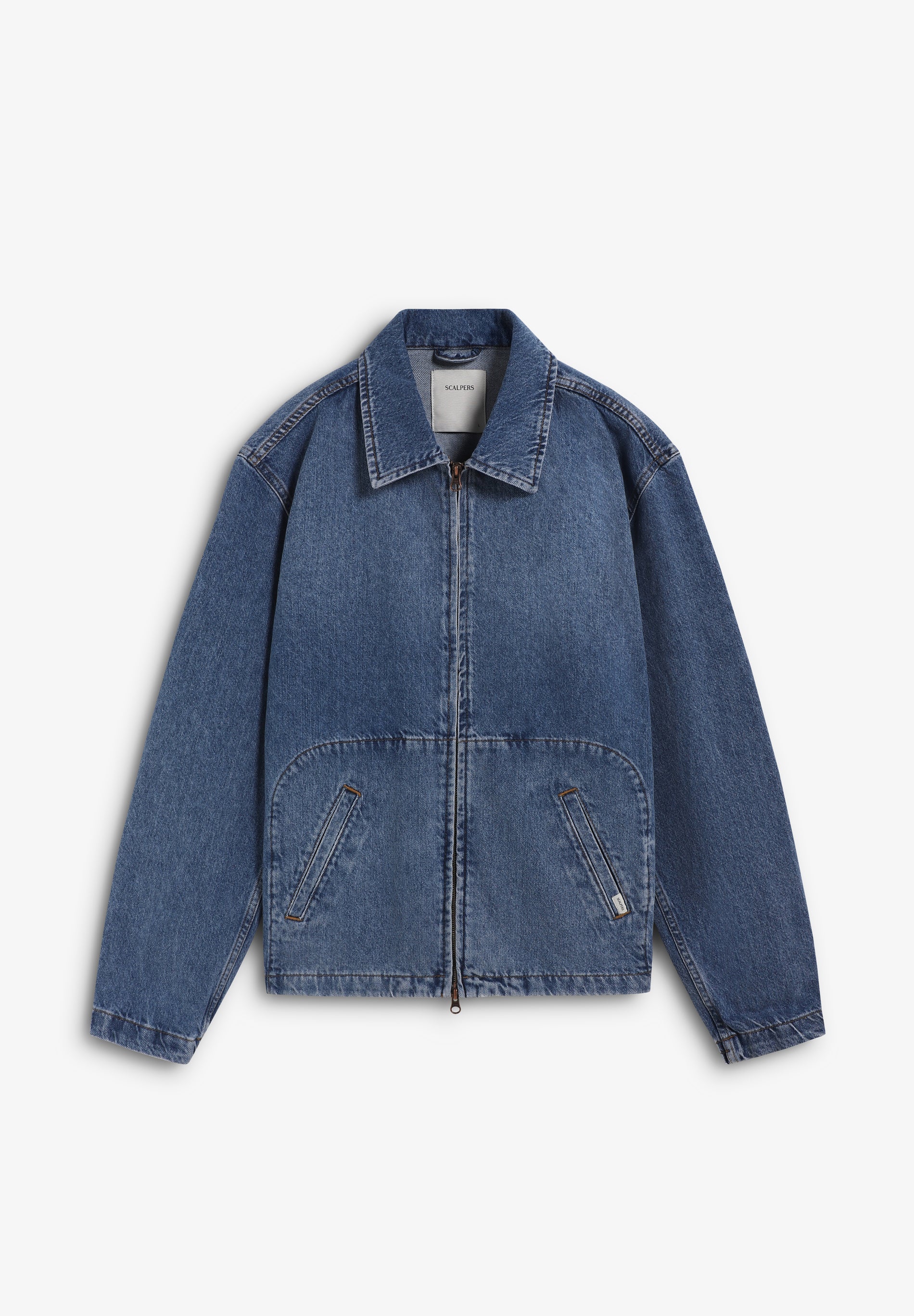CHAQUETA BOMBER DENIM