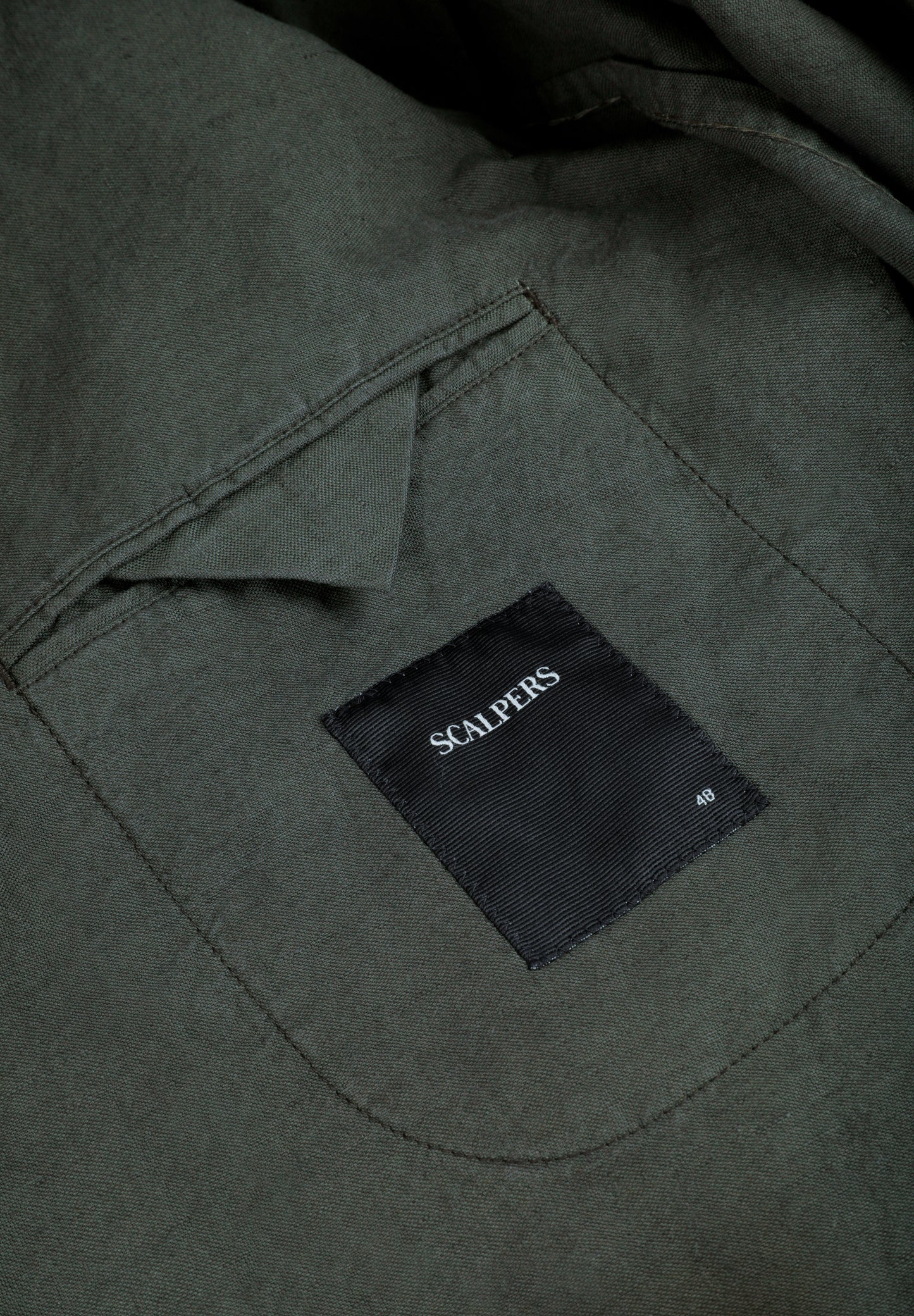 AMERICANA CRUZADA TRAJE LINO