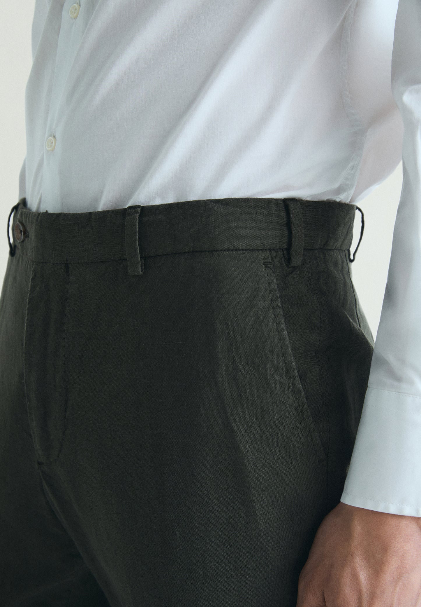 PANTALÓN TRAJE LINO