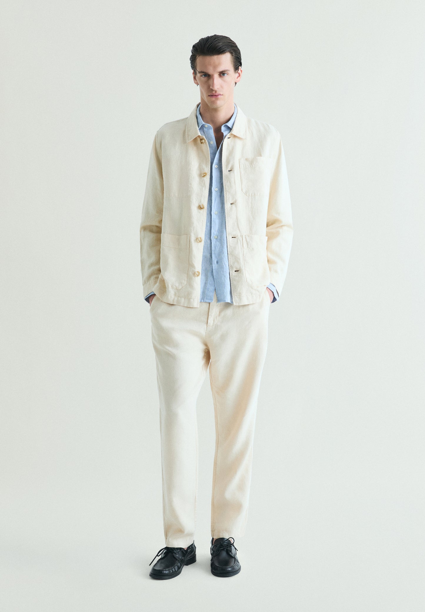 PANTALÓN LINO RELAXED FIT