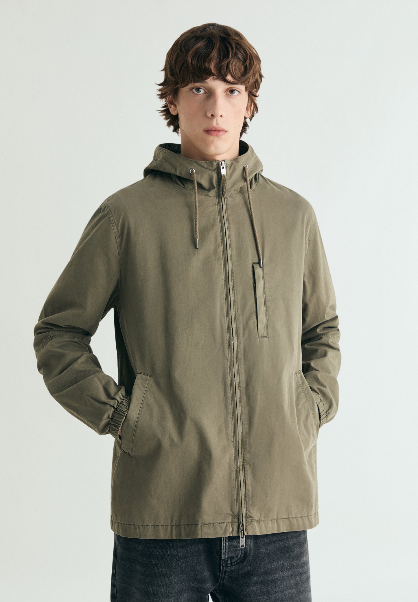 CHAQUETA CAPUCHA CALAVERA TONO