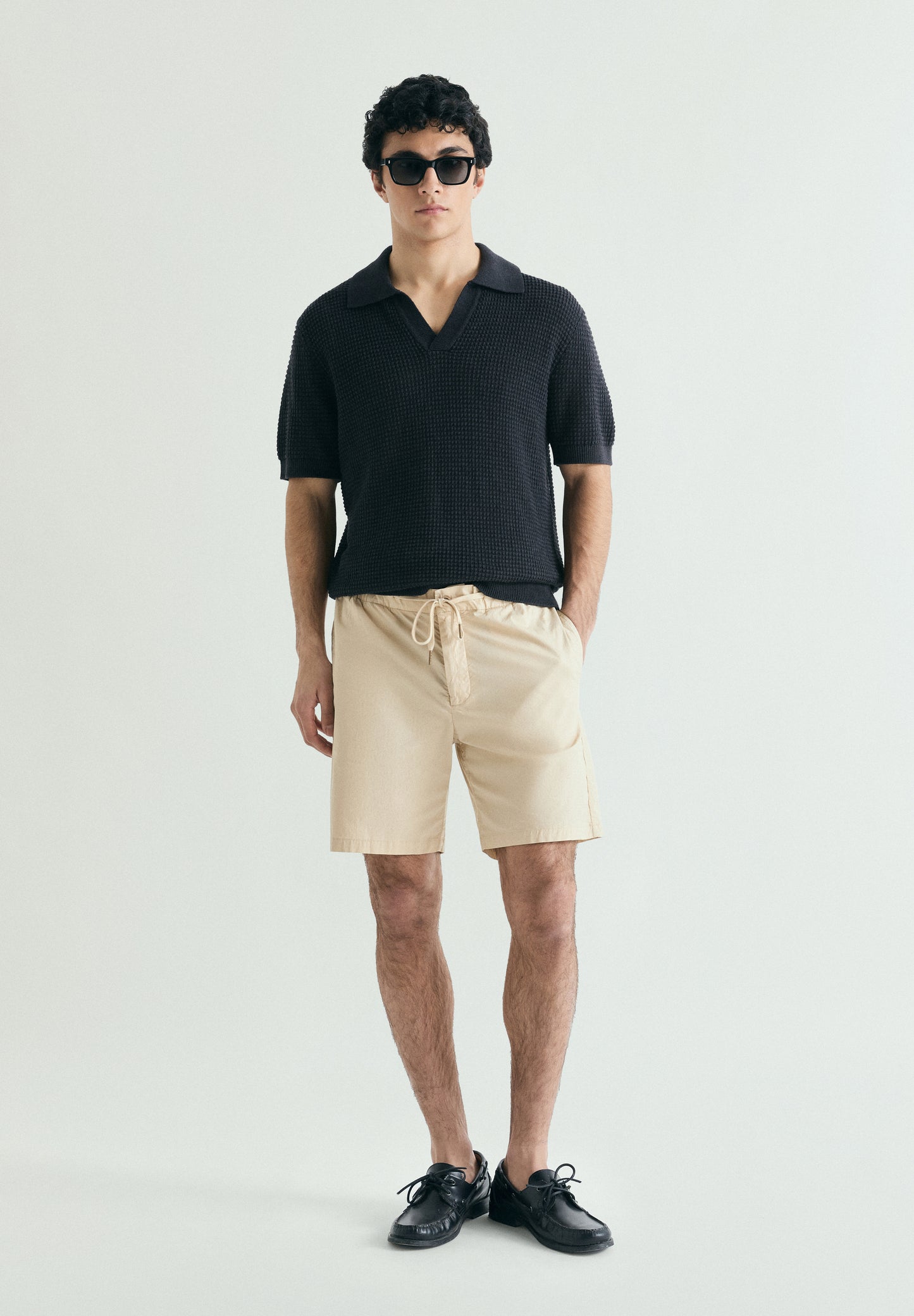 BERMUDAS CINTURA CORDÓN