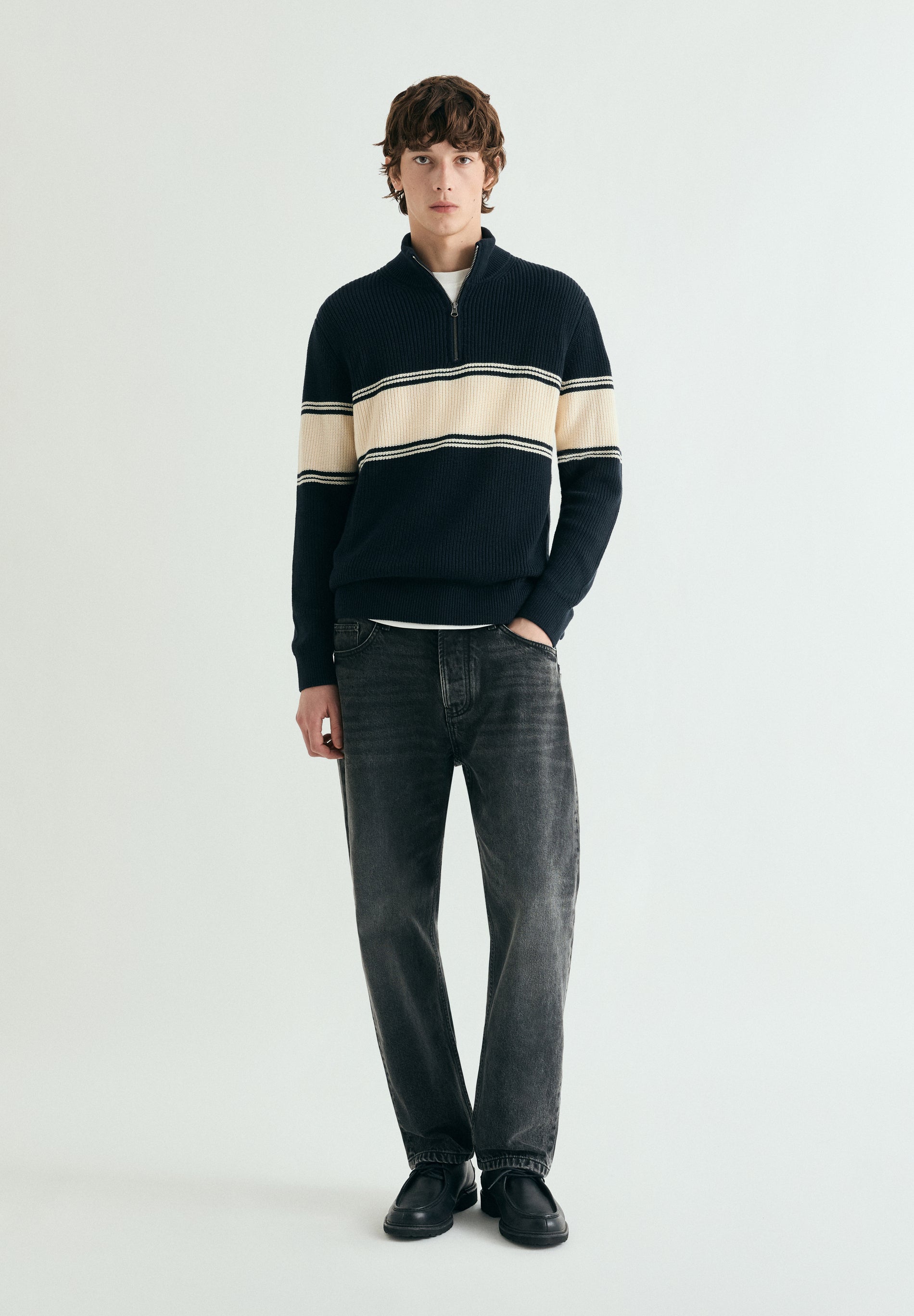 SCZIP STRIPES TRICOT