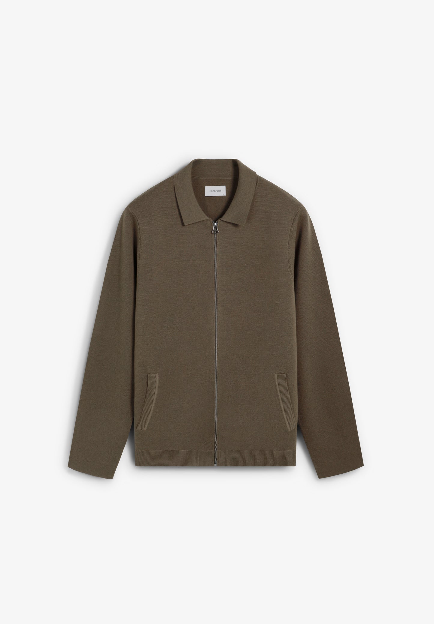 SCZIP POLO CARDIGAN