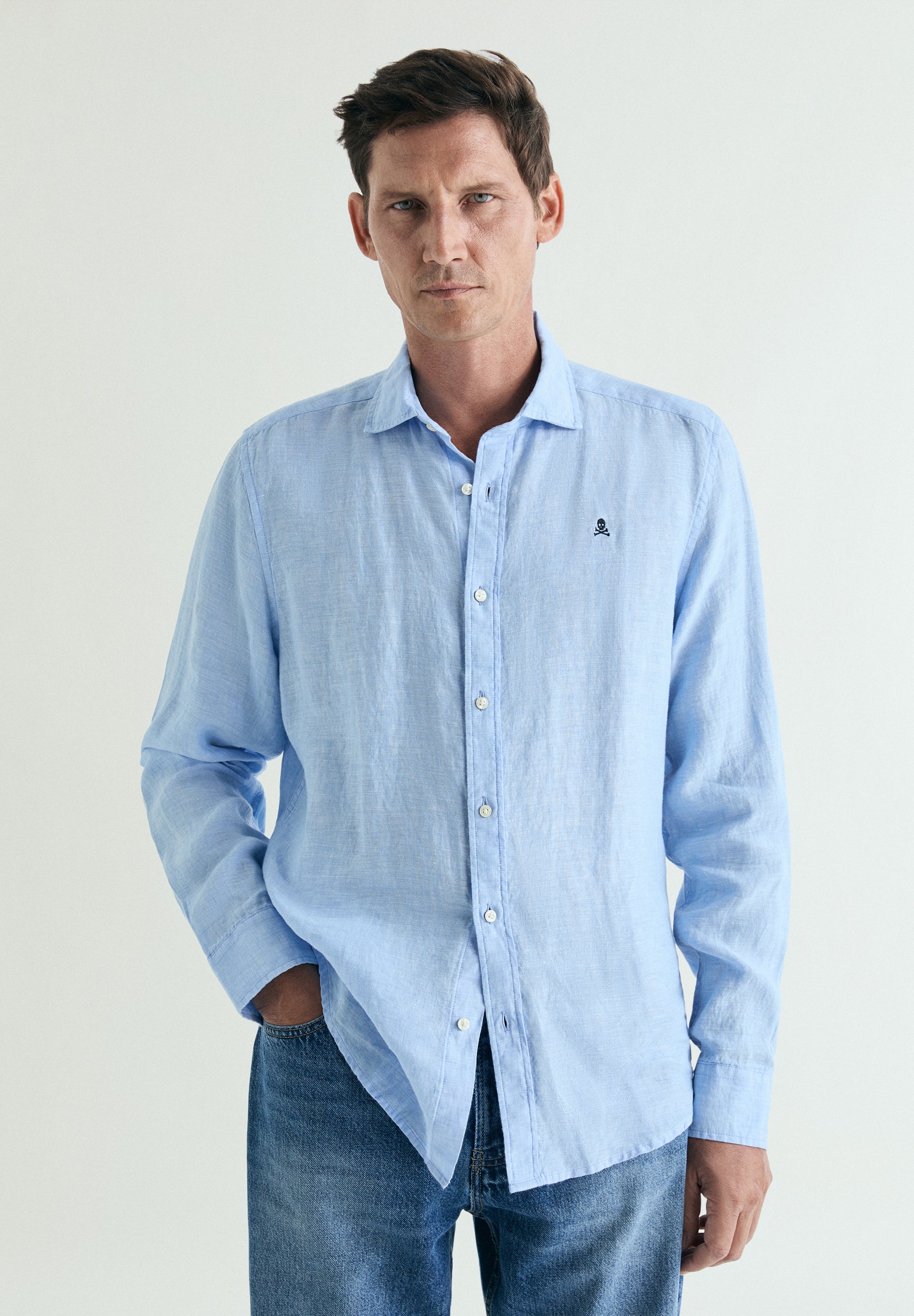 CAMISA LINO SLIM FIT