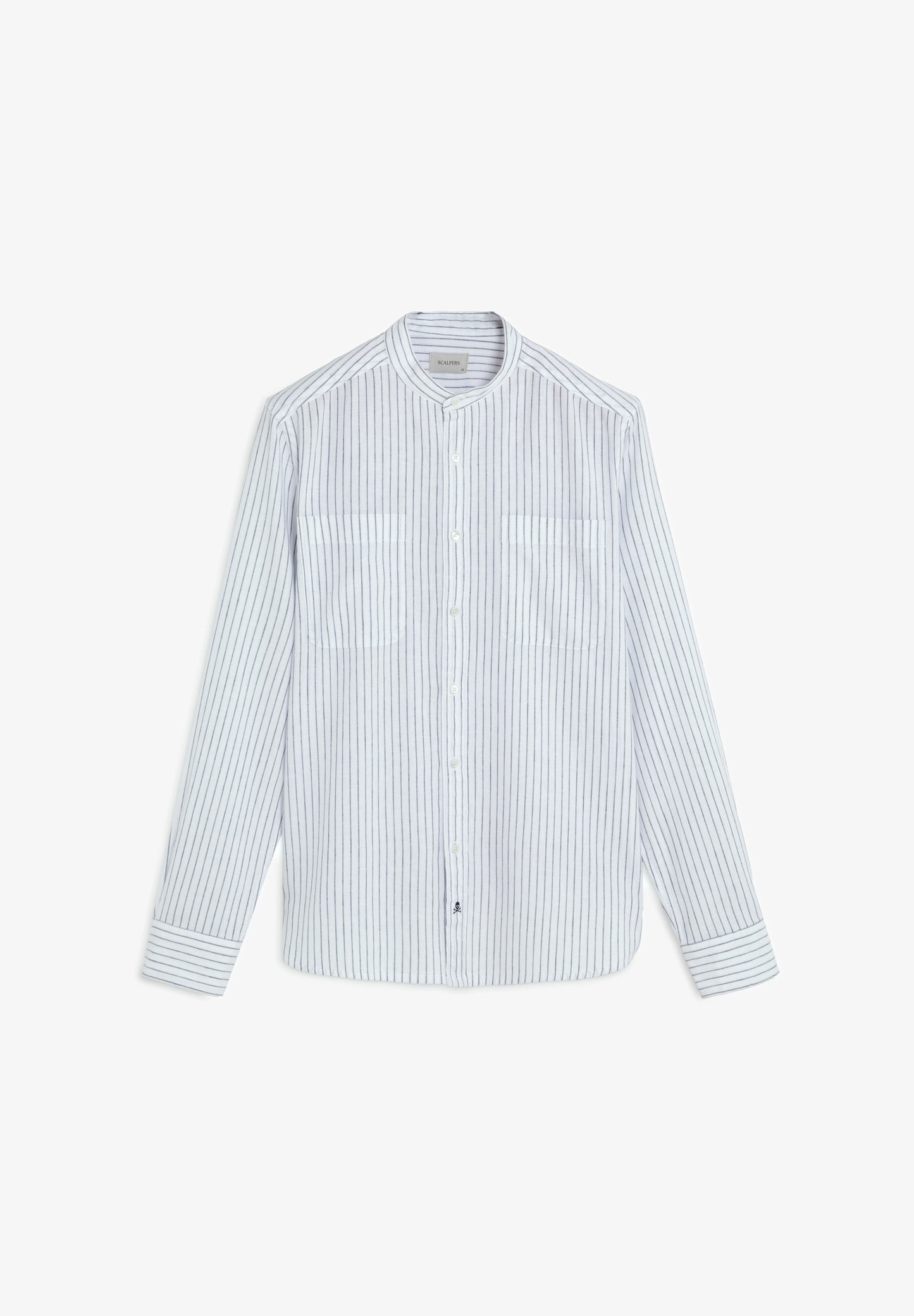 CAMISA BOLSILLOS CUELLO MAO