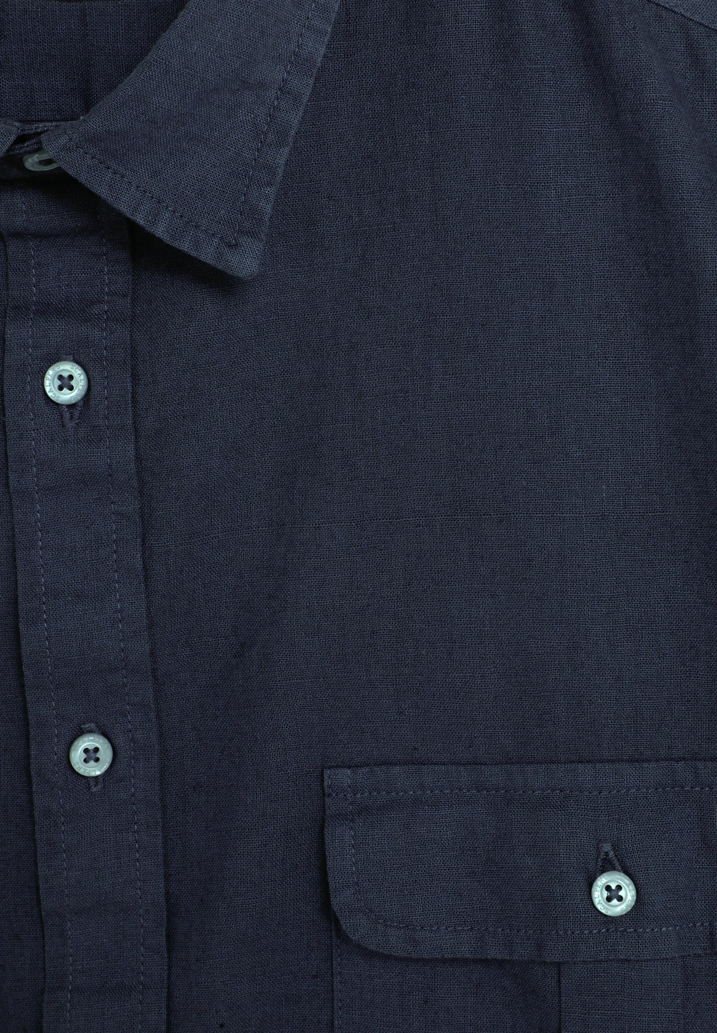 CAMISA LINO BOLSILLOS