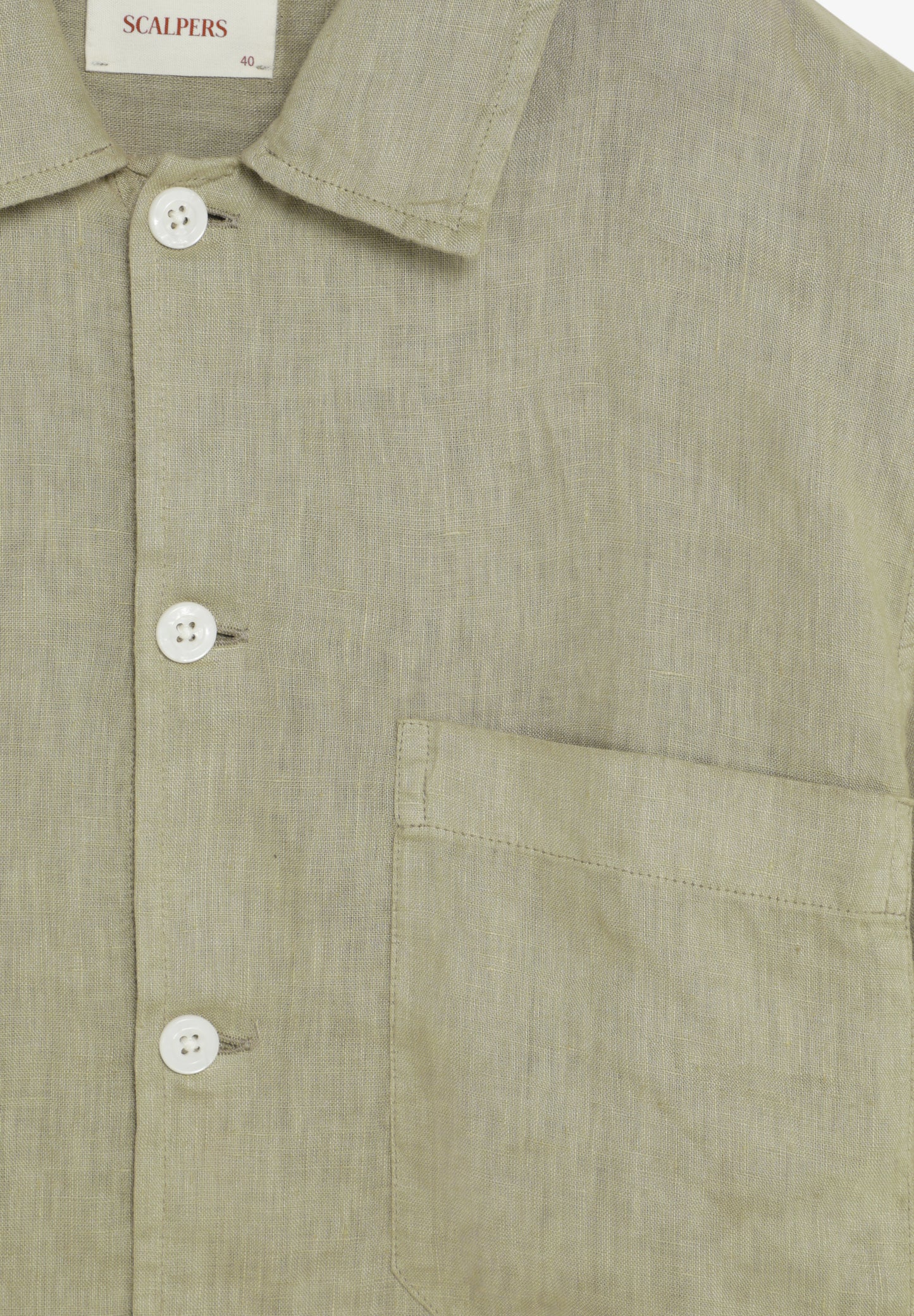 CAMISA LINO LOOSE FIT