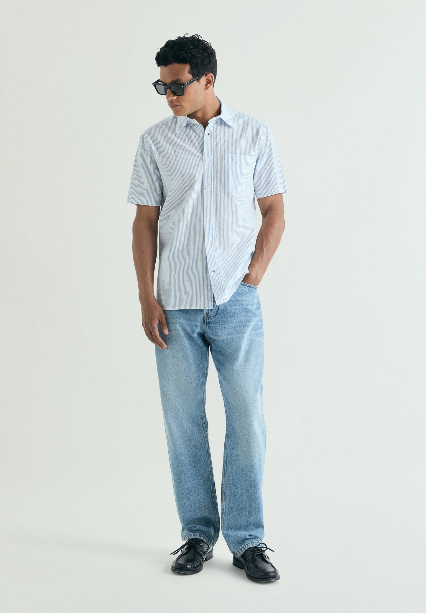 CAMISA MANGA CORTA RAYAS