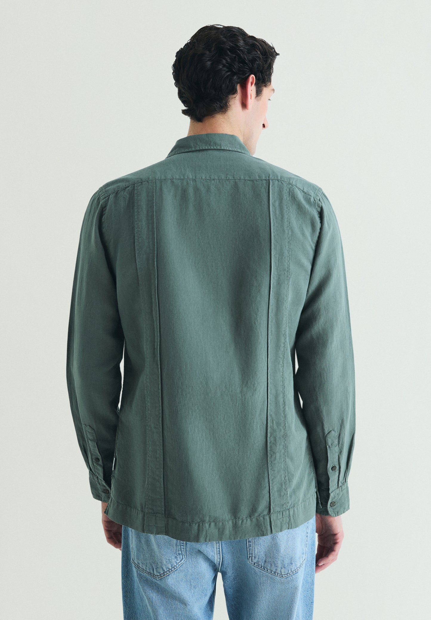 CAMISA GUAYABERA LINO