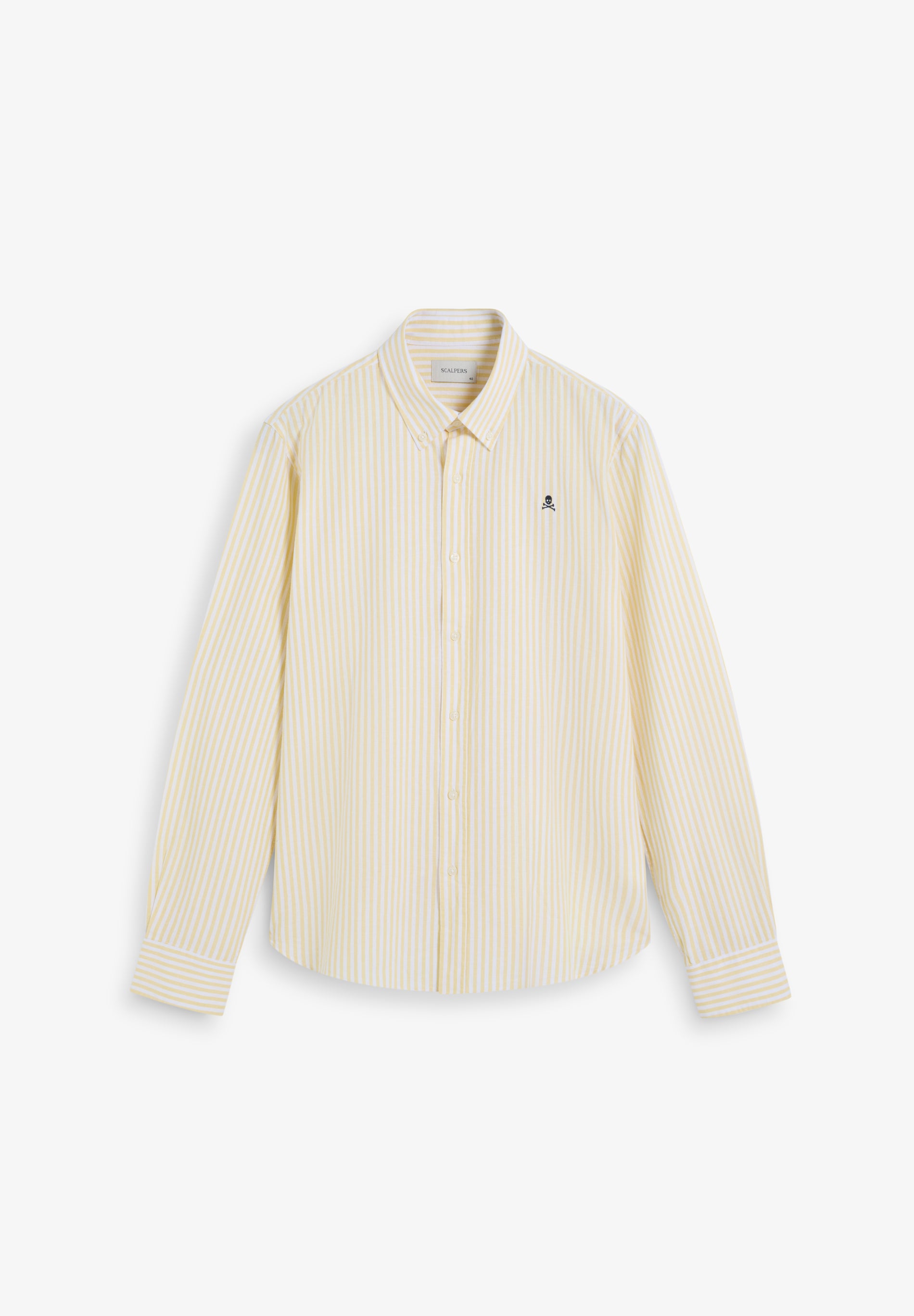 CAMISA OXFORD ALGODÓN Y LINO