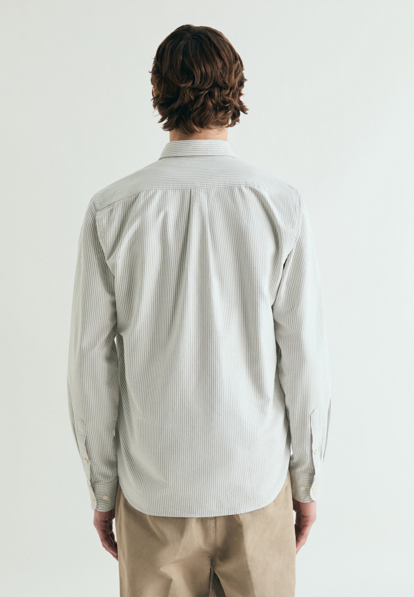 CAMISA OXFORD ESTAMPADA RAYAS