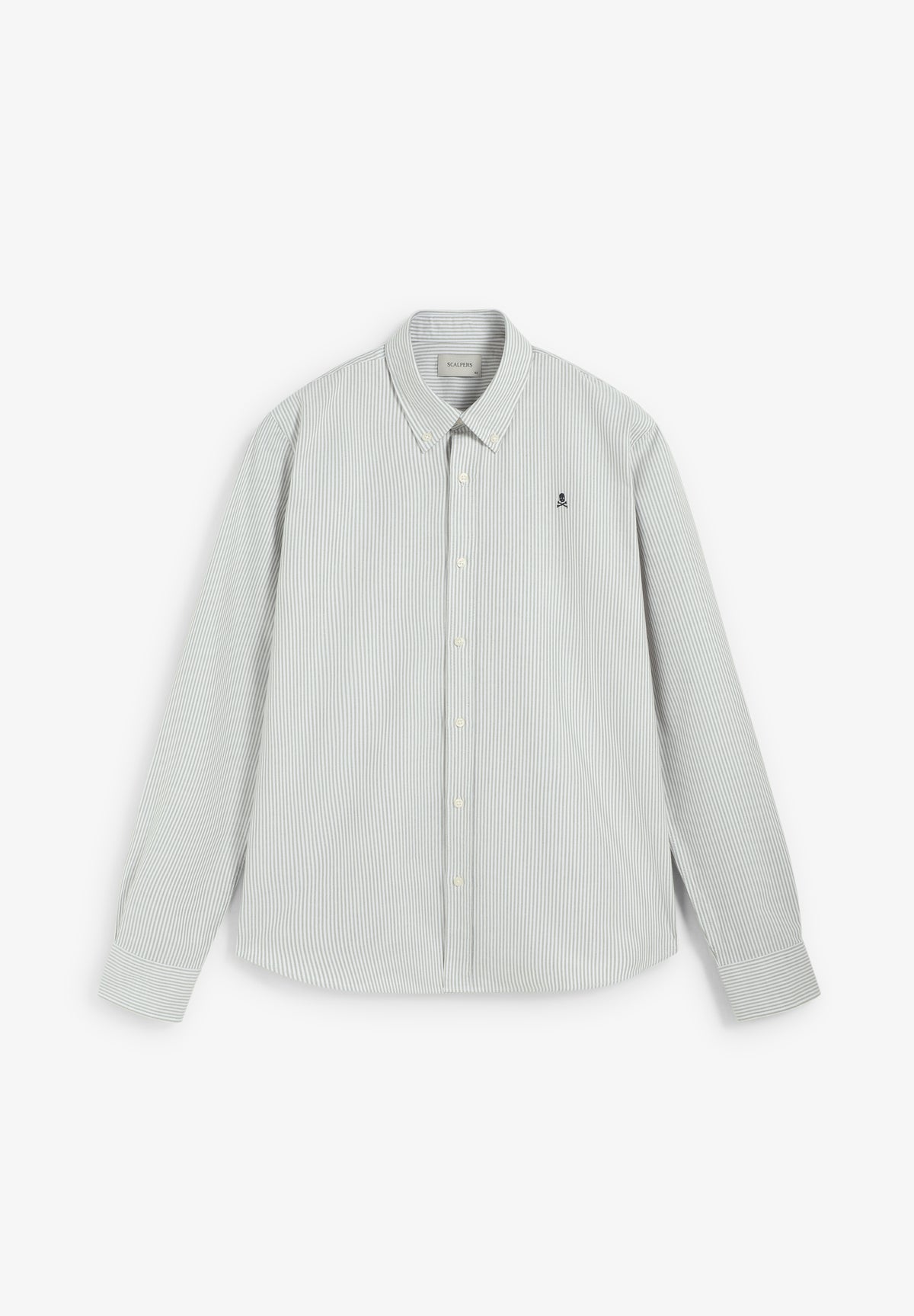 CAMISA OXFORD ESTAMPADA RAYAS - Scalpers