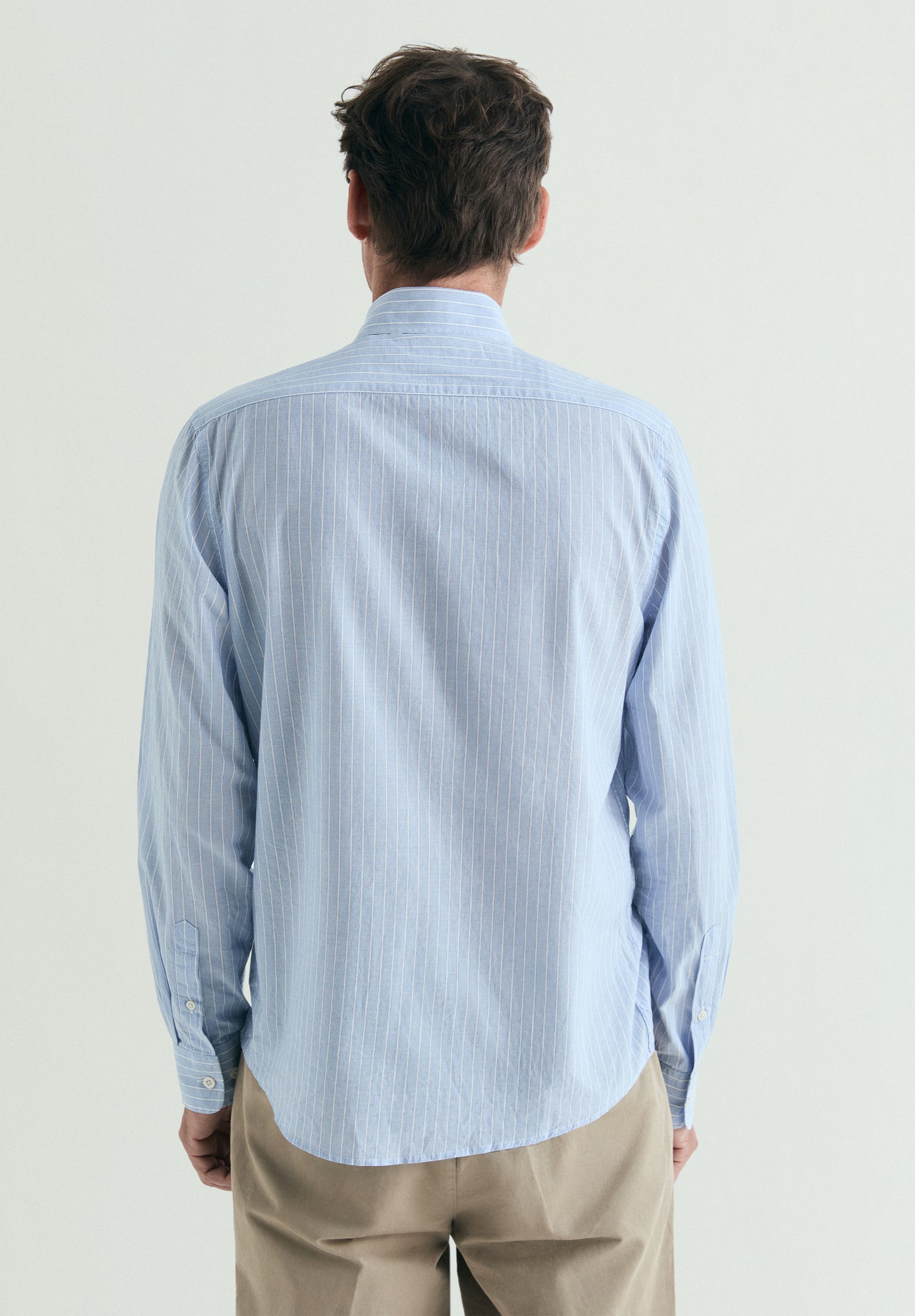 CAMISA RAYAS ALGODÓN REGULAR FIT
