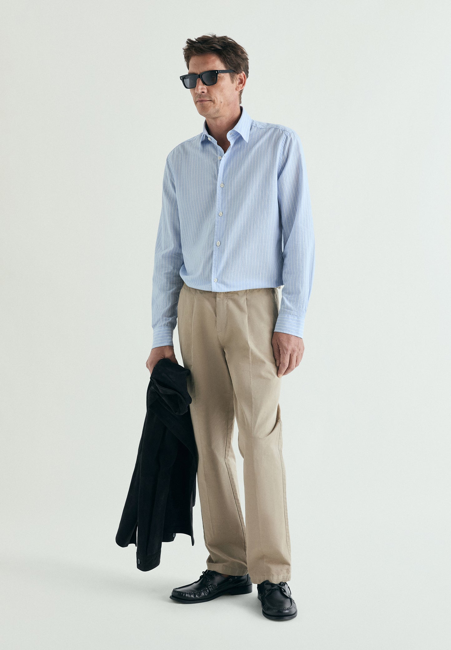 CAMISA RAYAS ALGODÓN REGULAR FIT