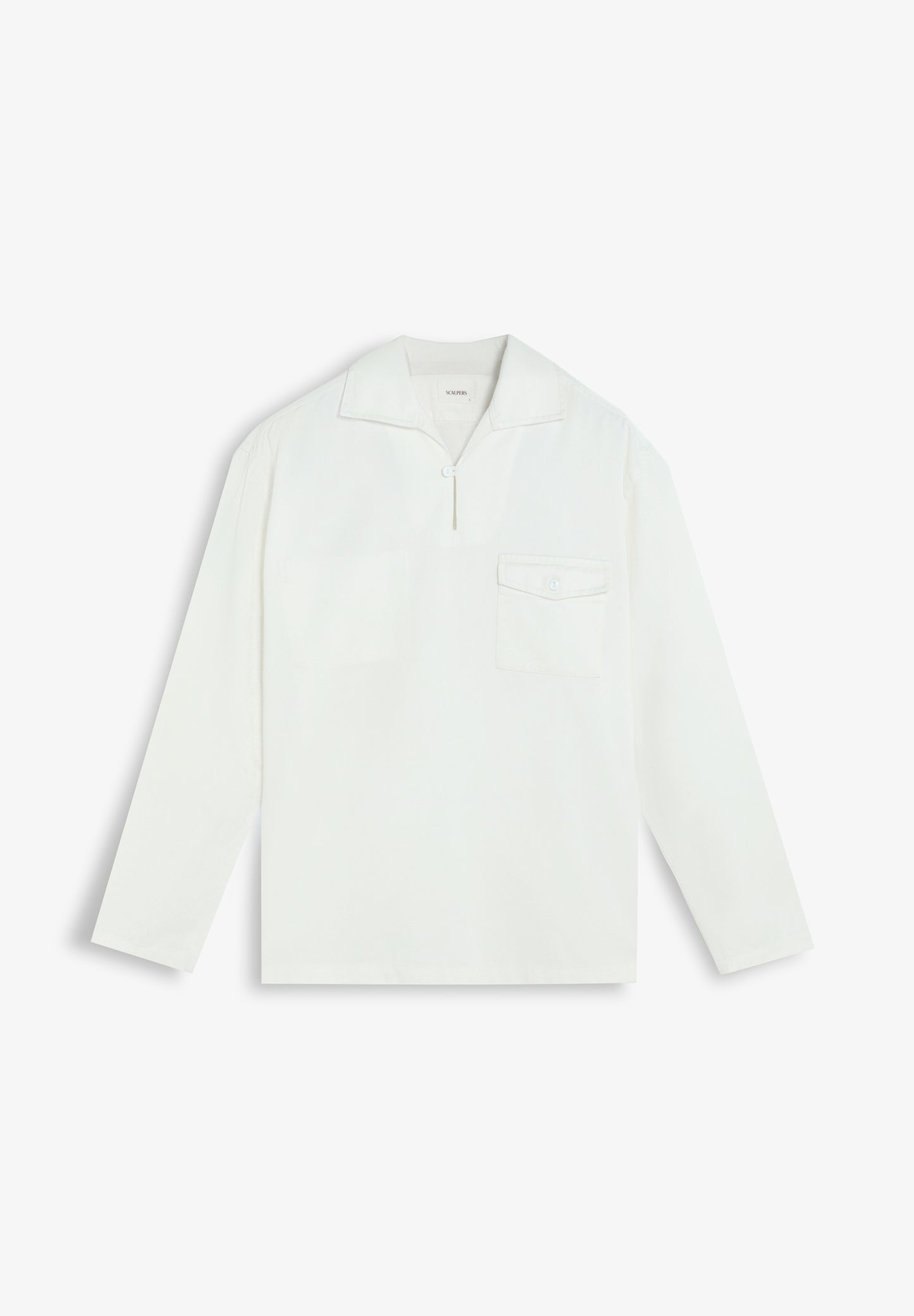 POLERA BOLSILLO CON BOTÓN