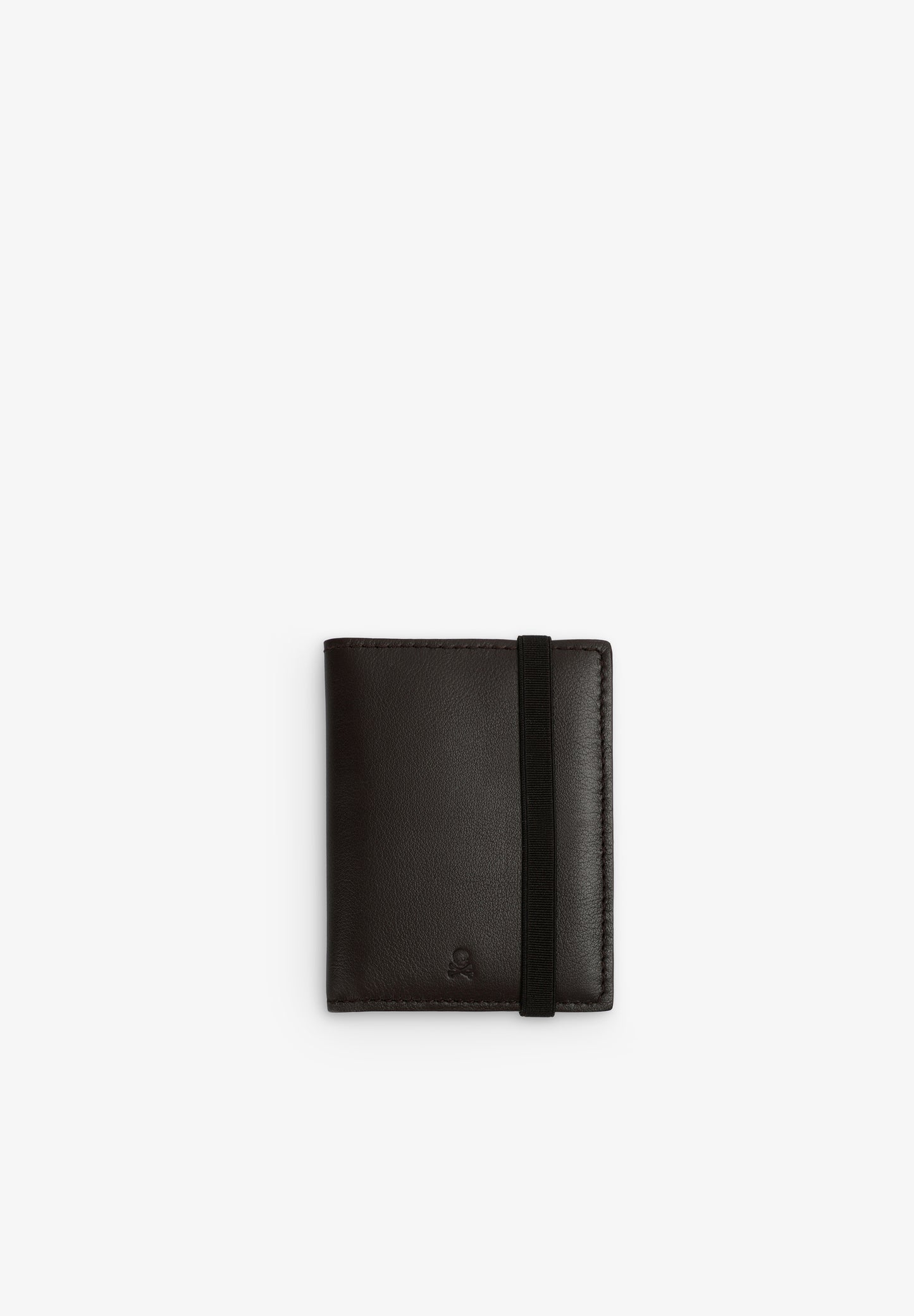 CARTERA 100% PIEL CON ELÁSTICO