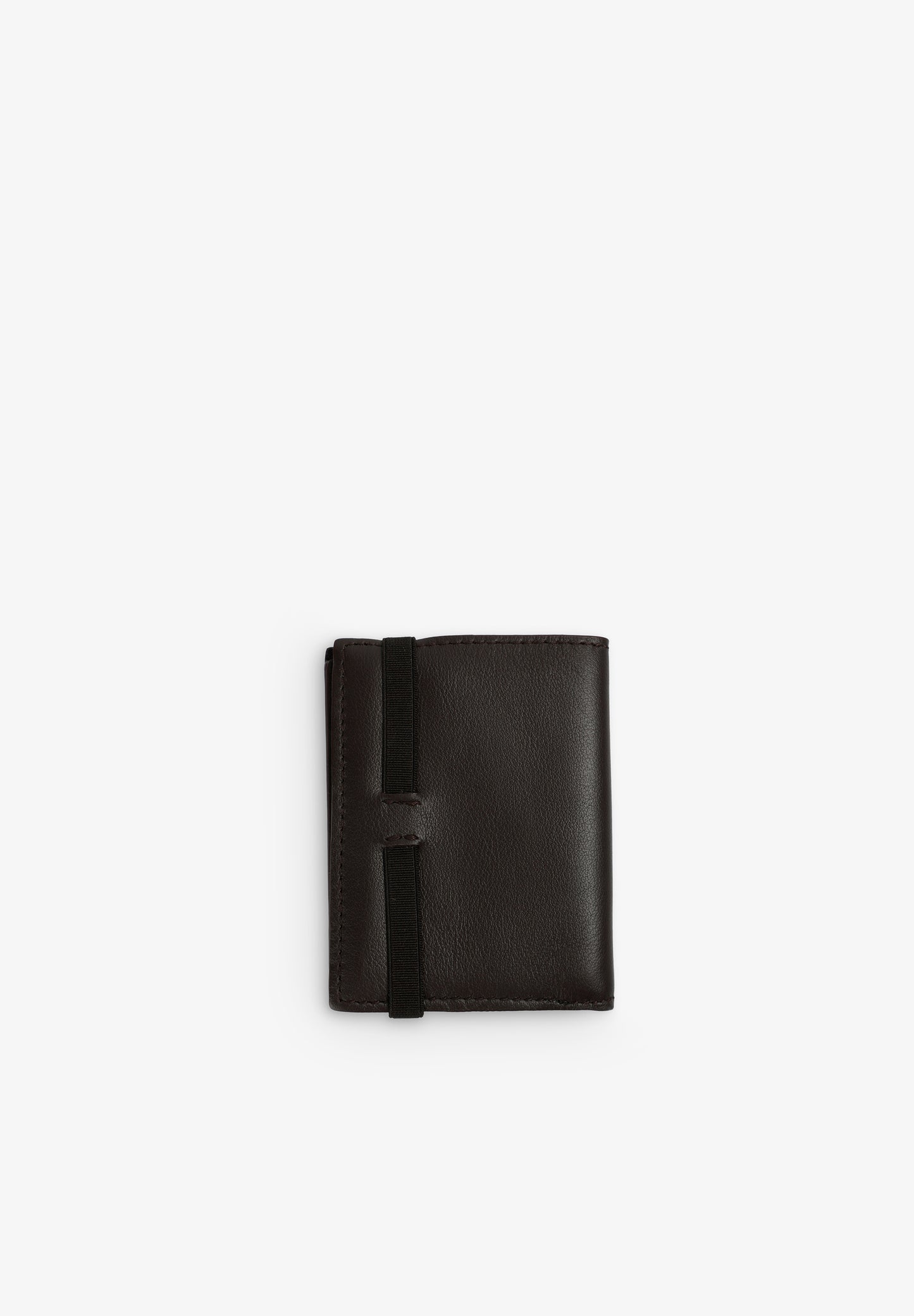 CARTERA 100% PIEL CON ELÁSTICO