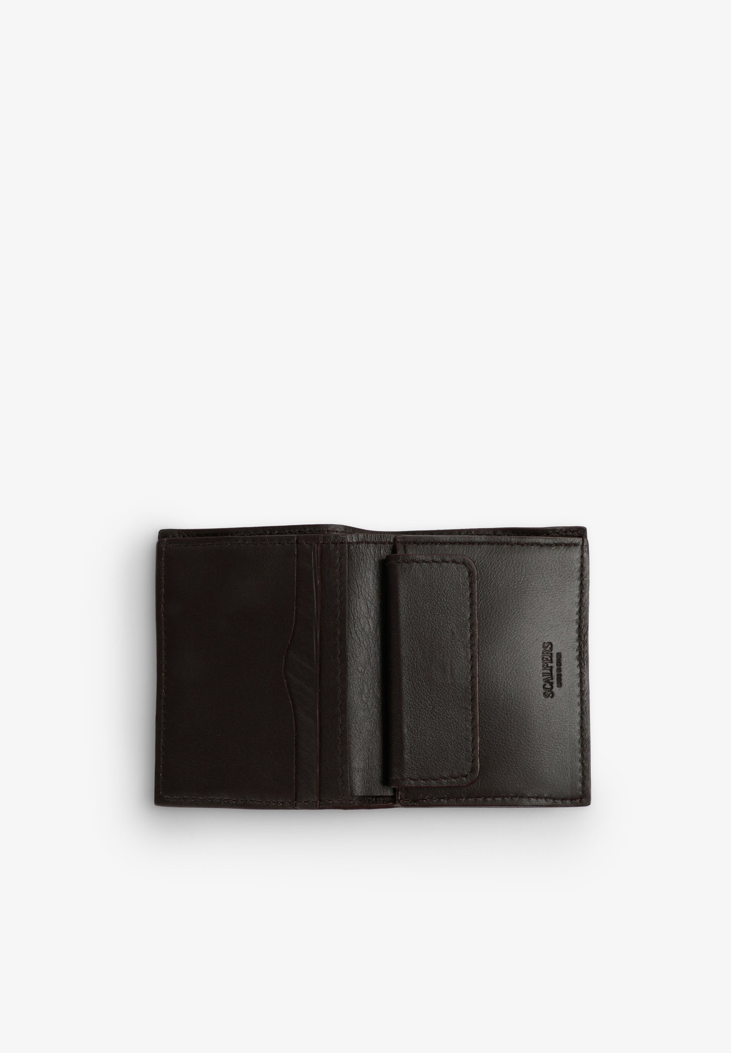 CARTERA 100% PIEL CON ELÁSTICO