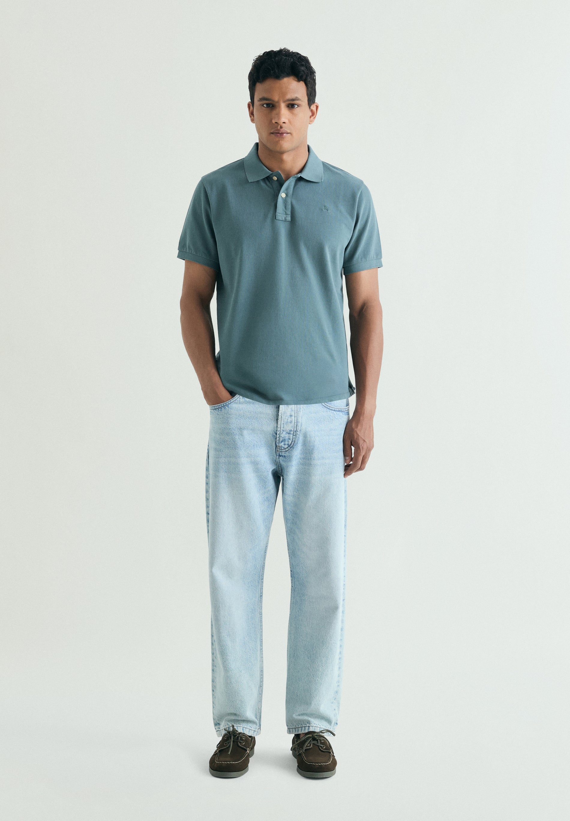 POLO DE PIQUÉ BORDADO