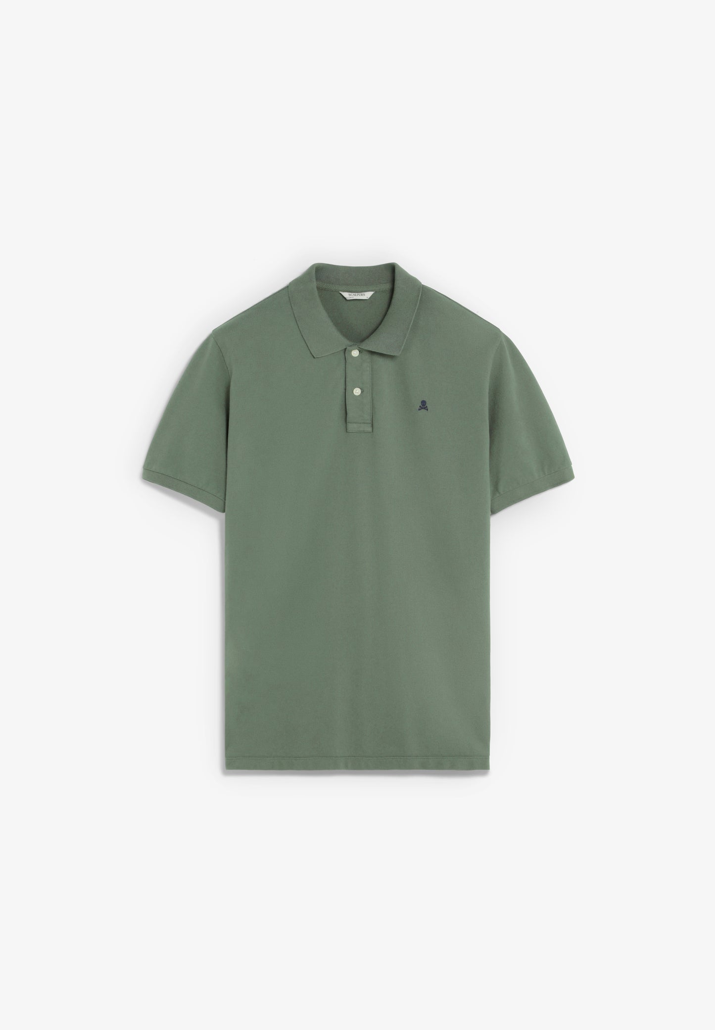 POLO DE PIQUÉ BORDADO CONTRASTE